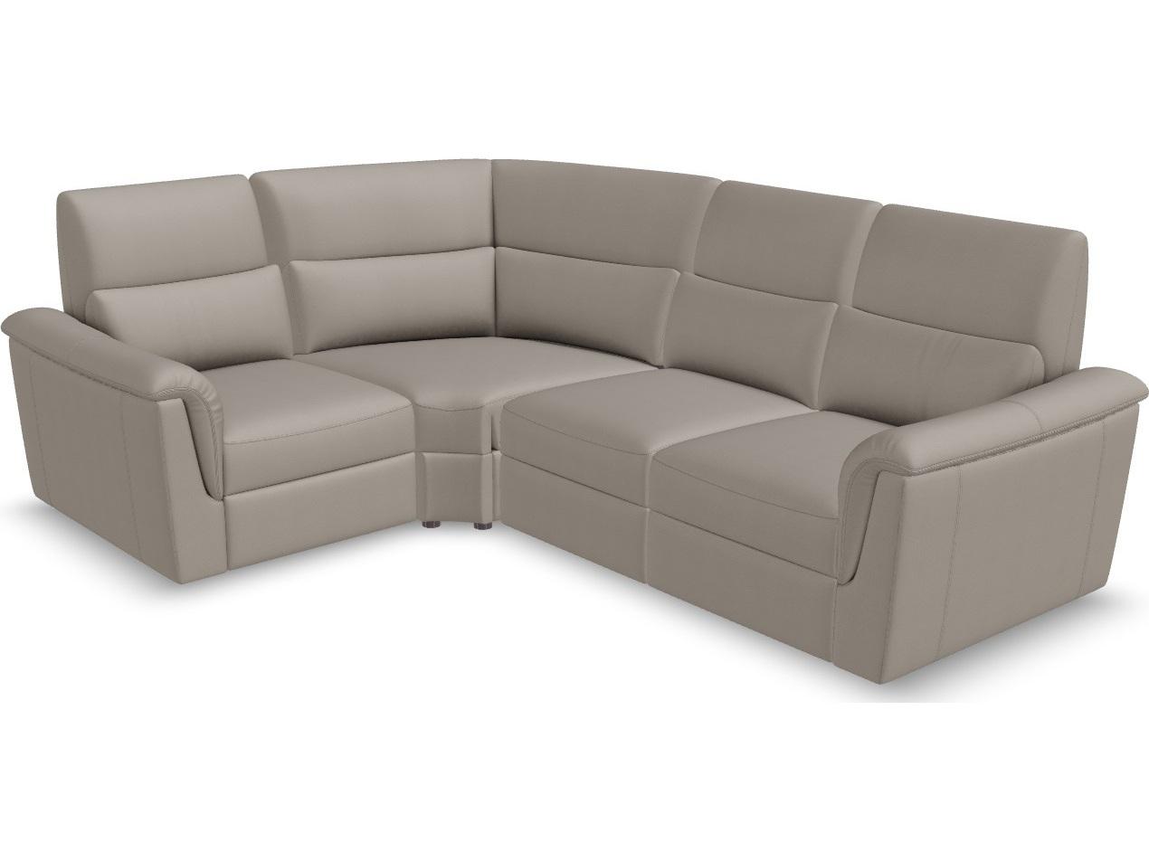 Natuzzi Editions Amorevole Leather Sectional Sofa