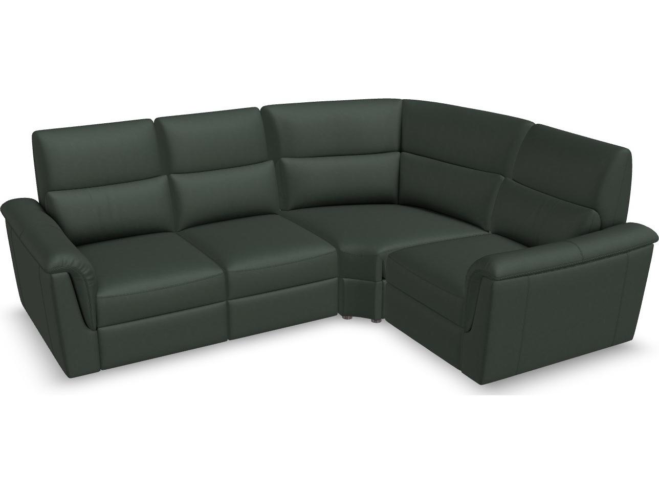 Natuzzi Editions Amorevole Leather Sectional Sofa