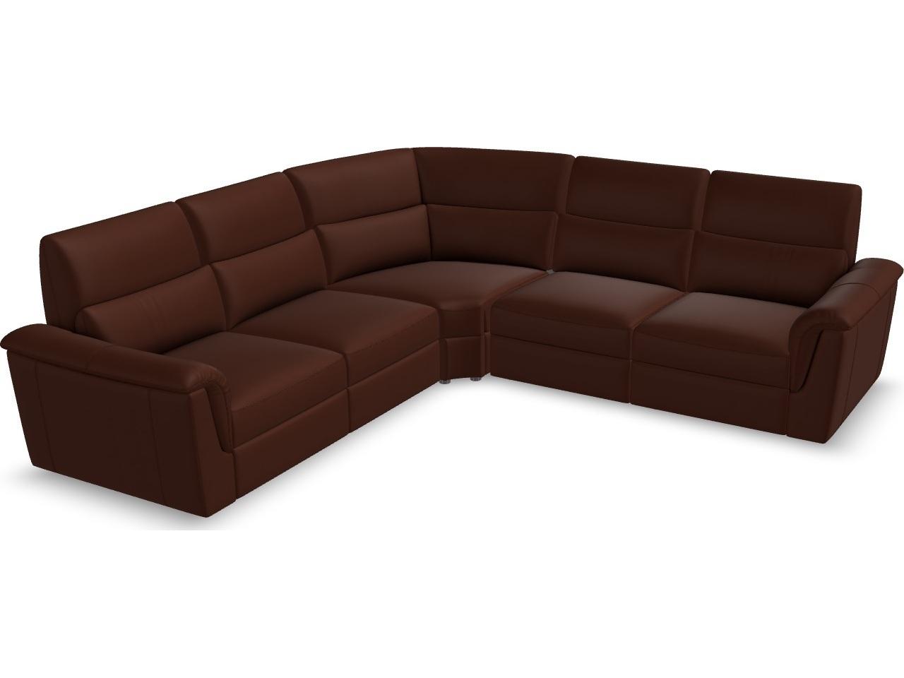 Natuzzi Editions Amorevole Leather Sectional Sofa