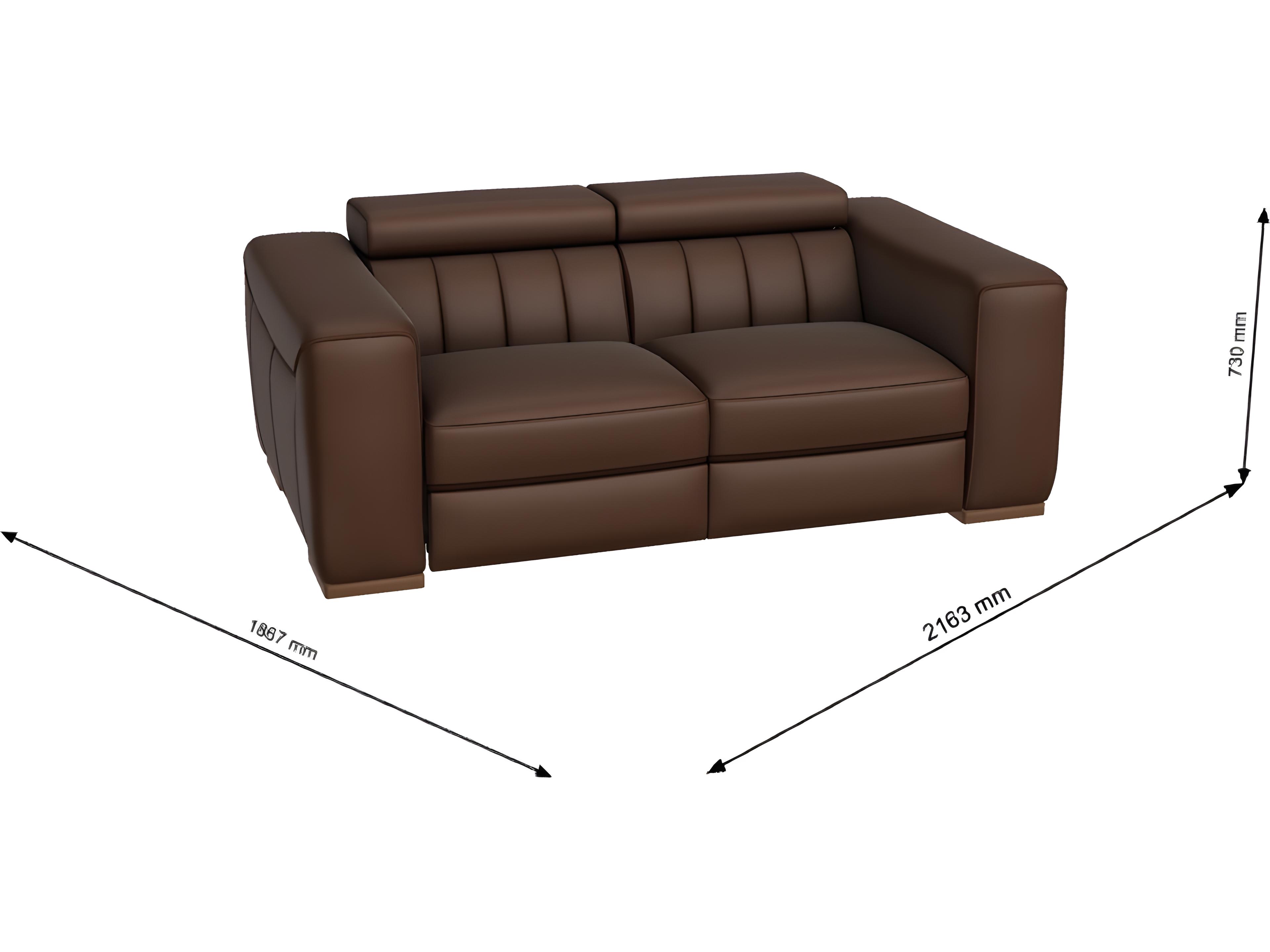Natuzzi Editions Forza Sofa