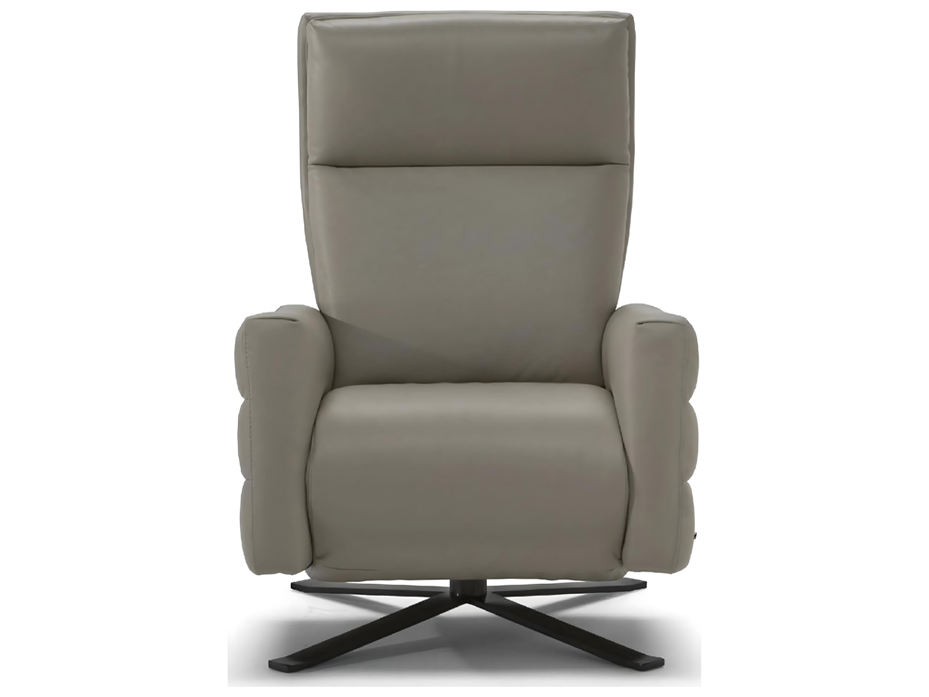 Natuzzi Editions Istante Power Reclining Electric Battery Swivel Chair