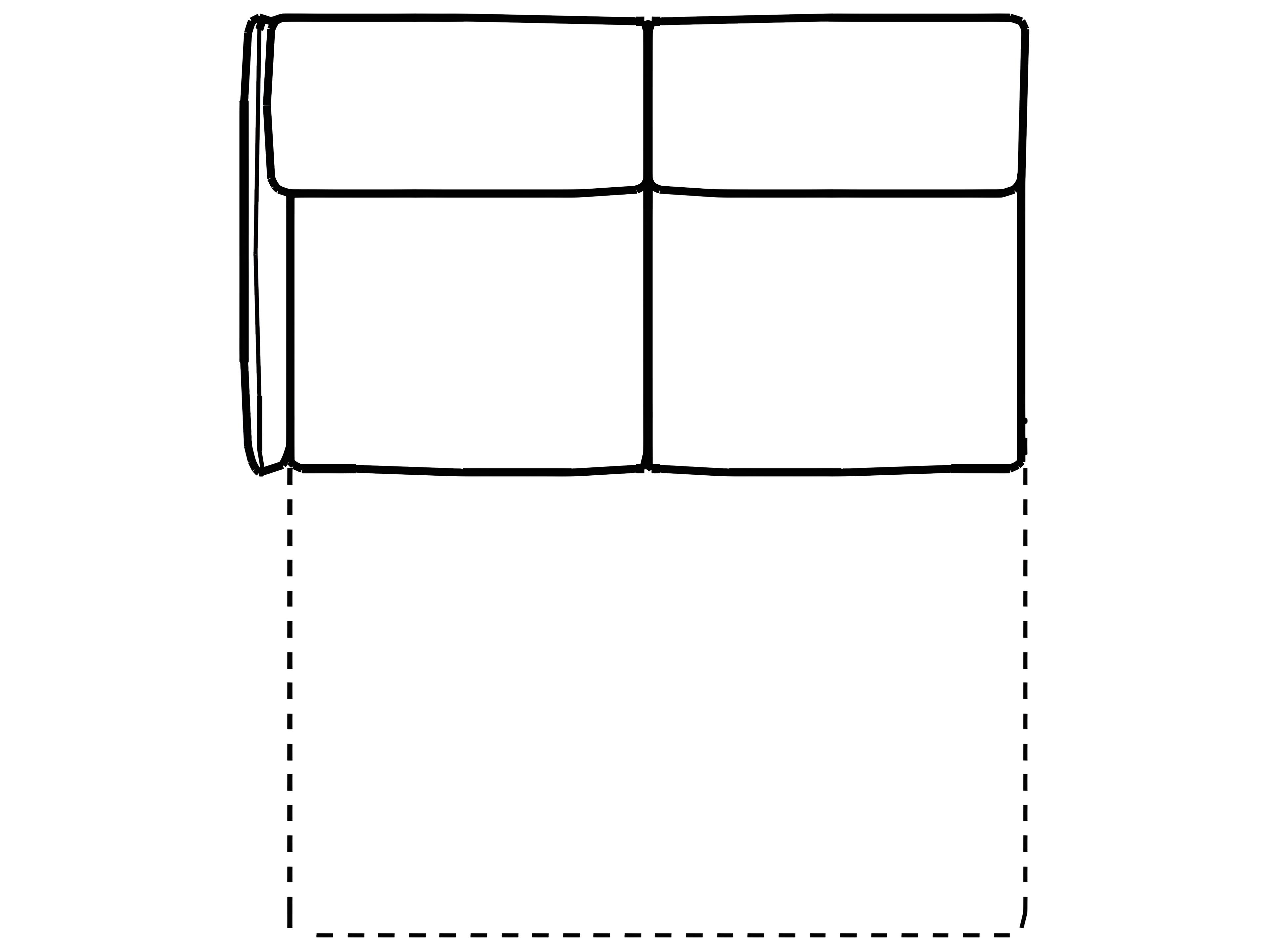 Natuzzi Editions Meraviglia Left Arm Facing Sofa Bed with Greenplus Mattress