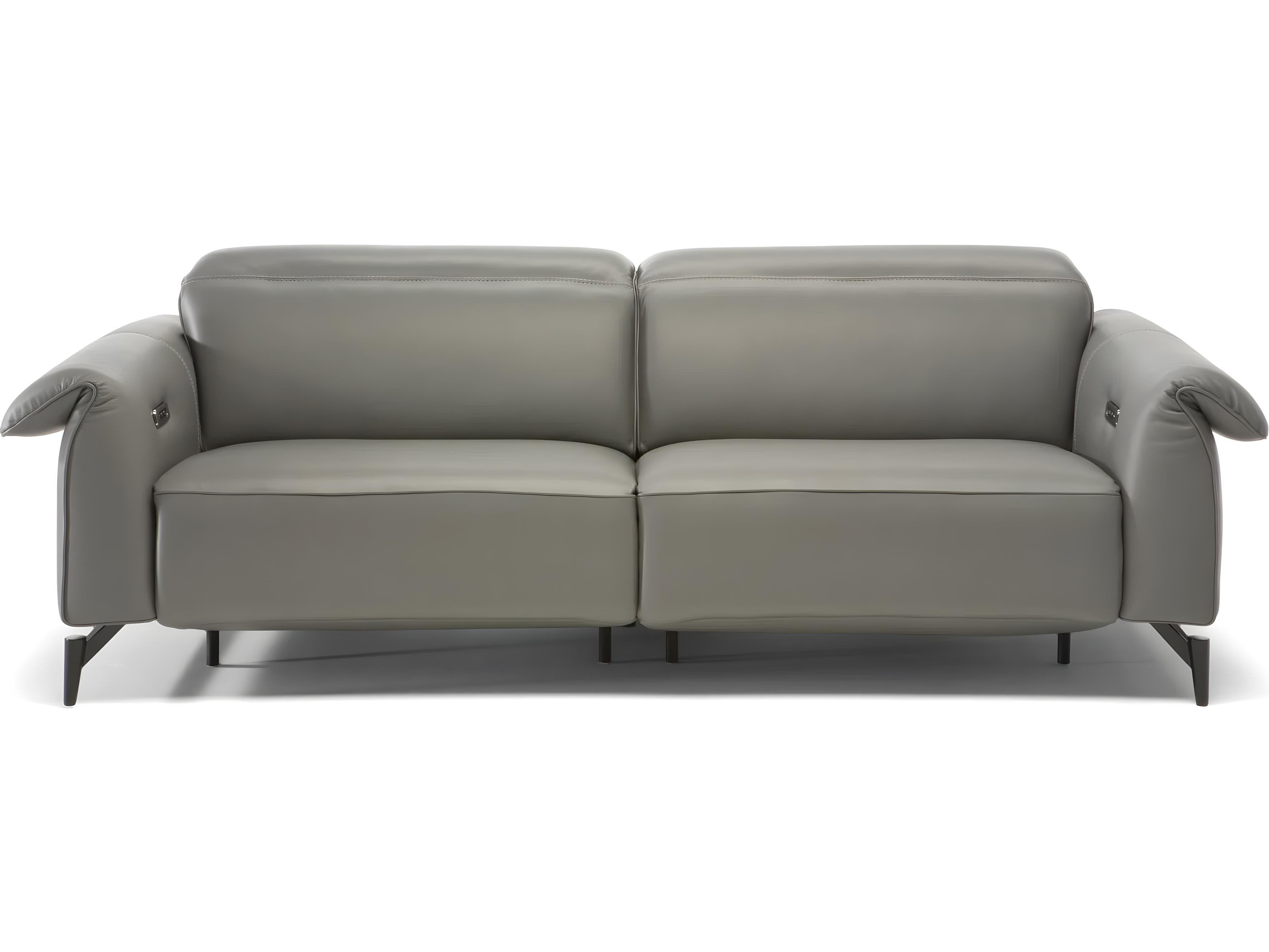 Natuzzi Editions Leggiadro Loveseat with Dual Power Recliner (Disassembled)
