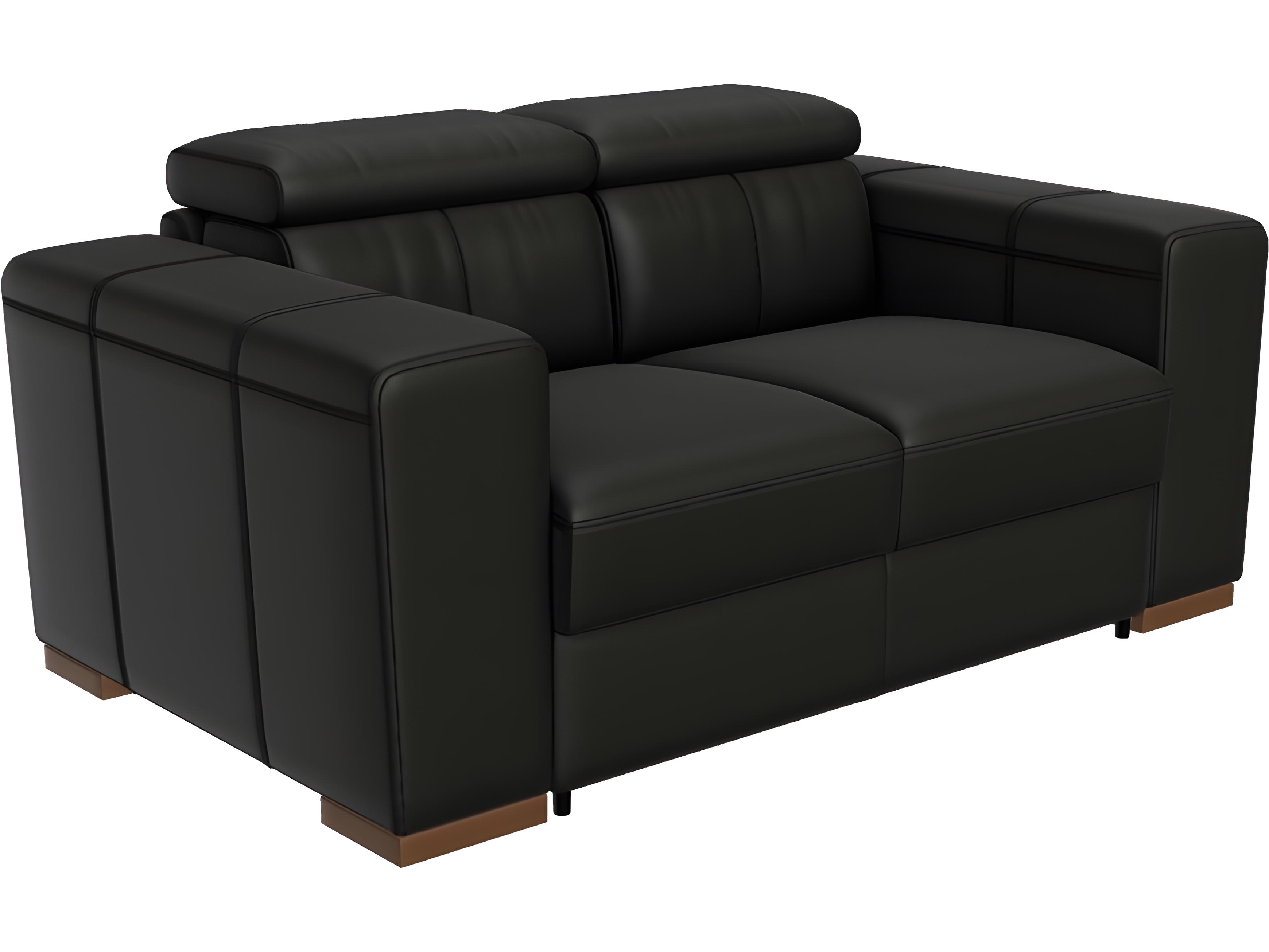 Natuzzi Editions Piacevole Loveseat and a Half