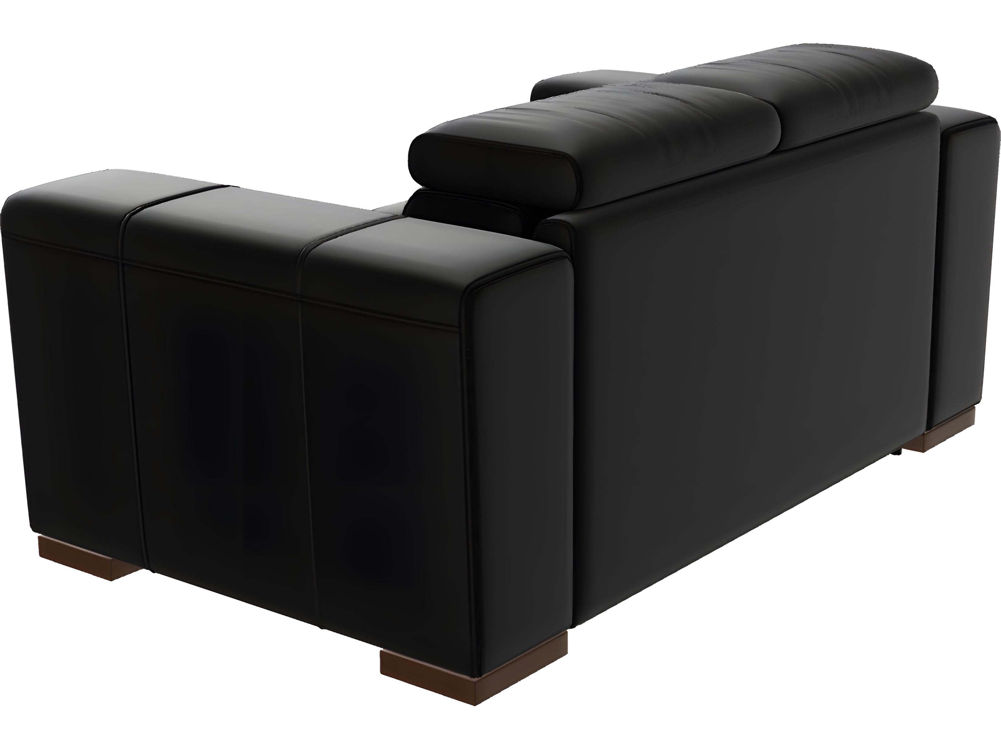 Natuzzi Editions Piacevole Loveseat and a Half