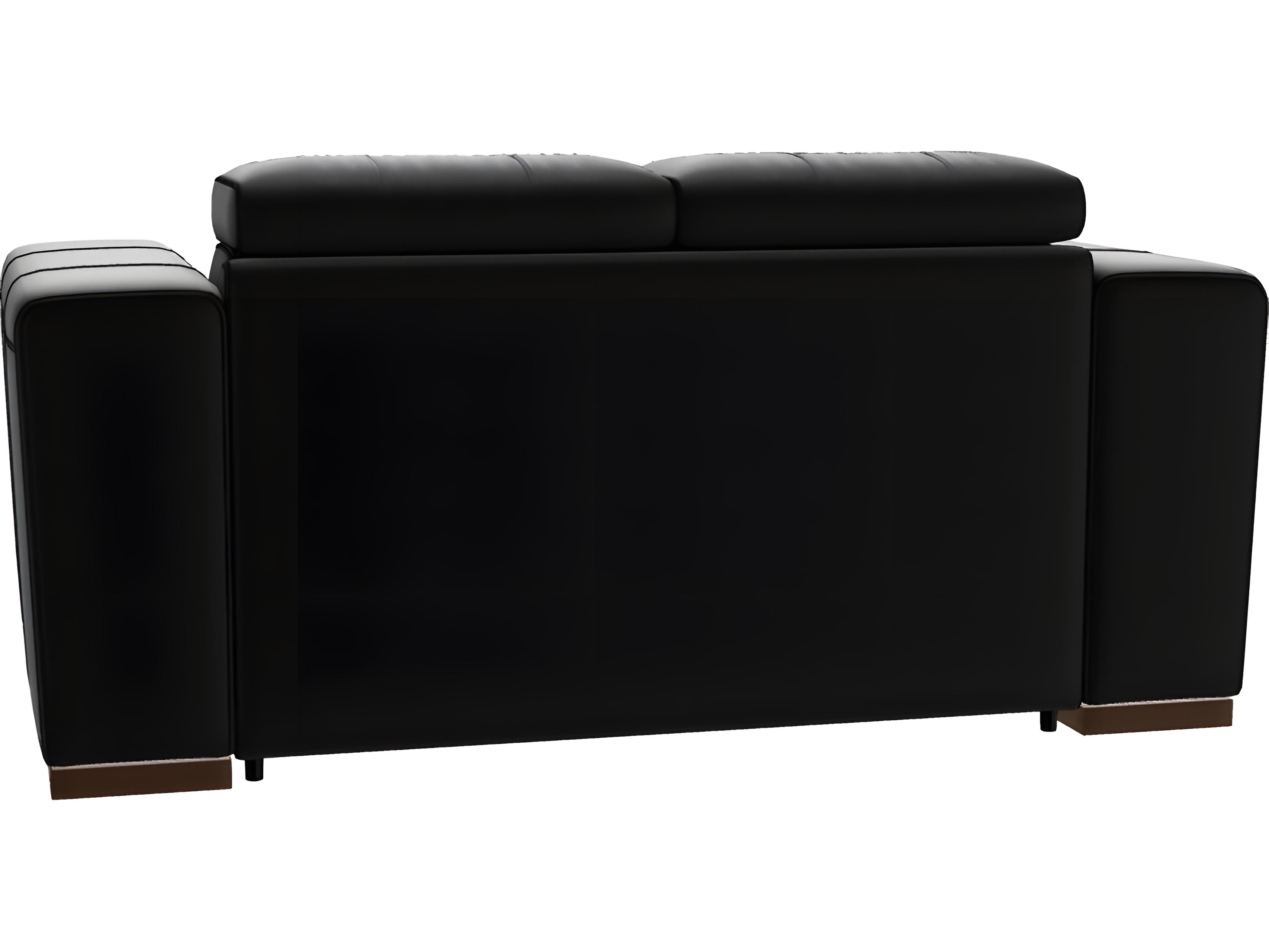 Natuzzi Editions Piacevole Loveseat and a Half
