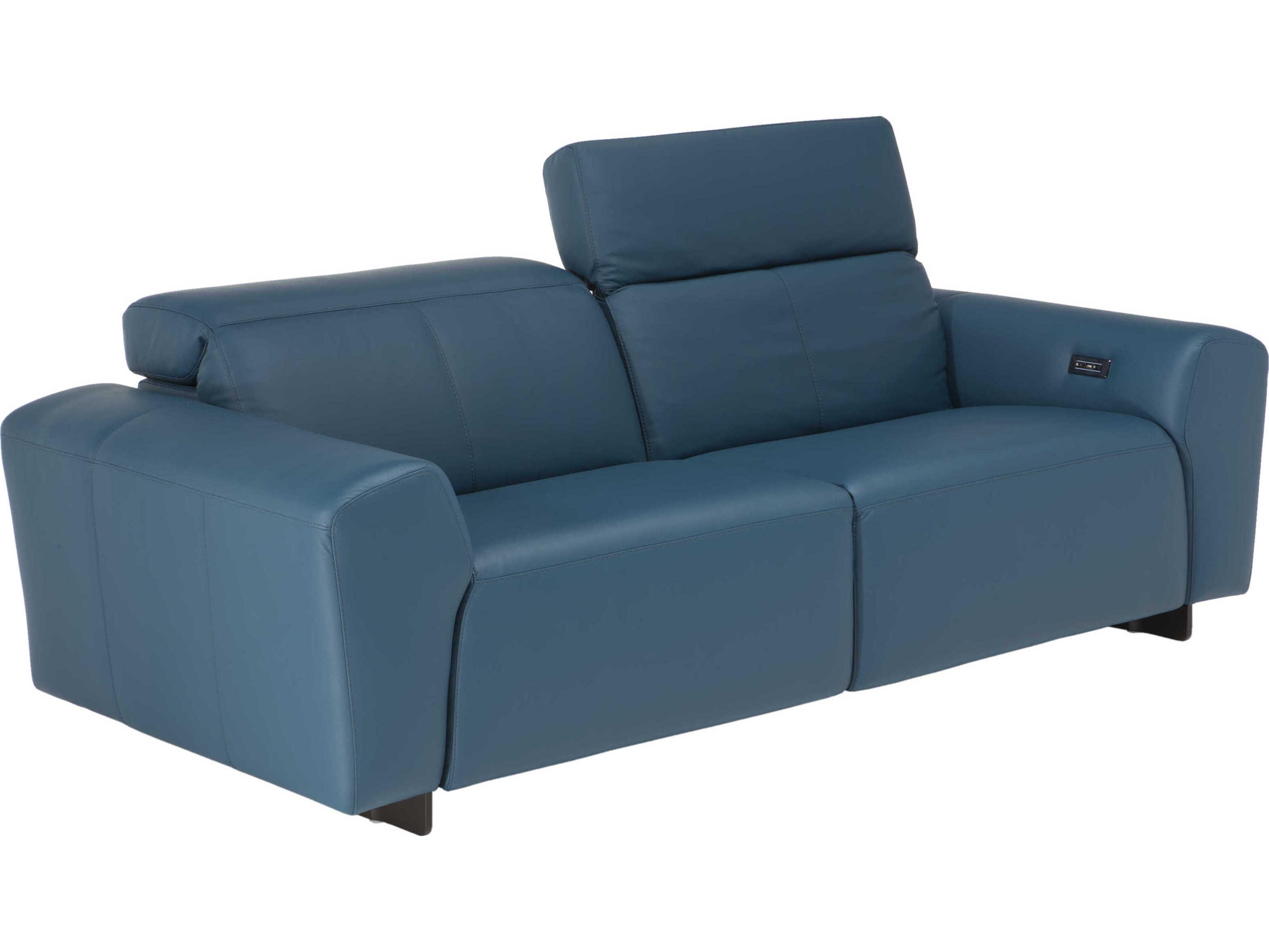 Natuzzi Editions Modus Sofa with Power Recliner