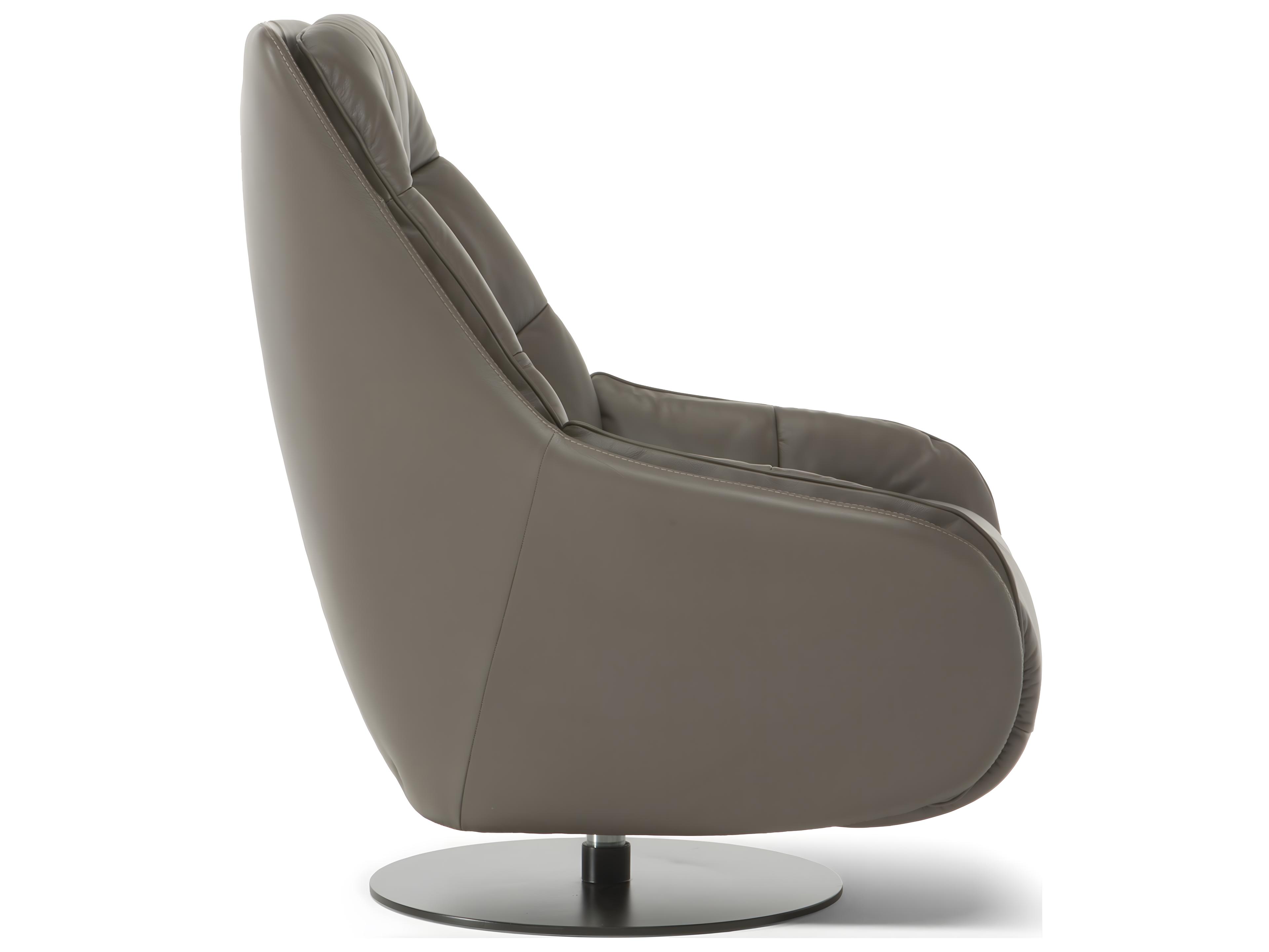 Natuzzi Editions Levante King Swivel Double Reclining Accent Chair