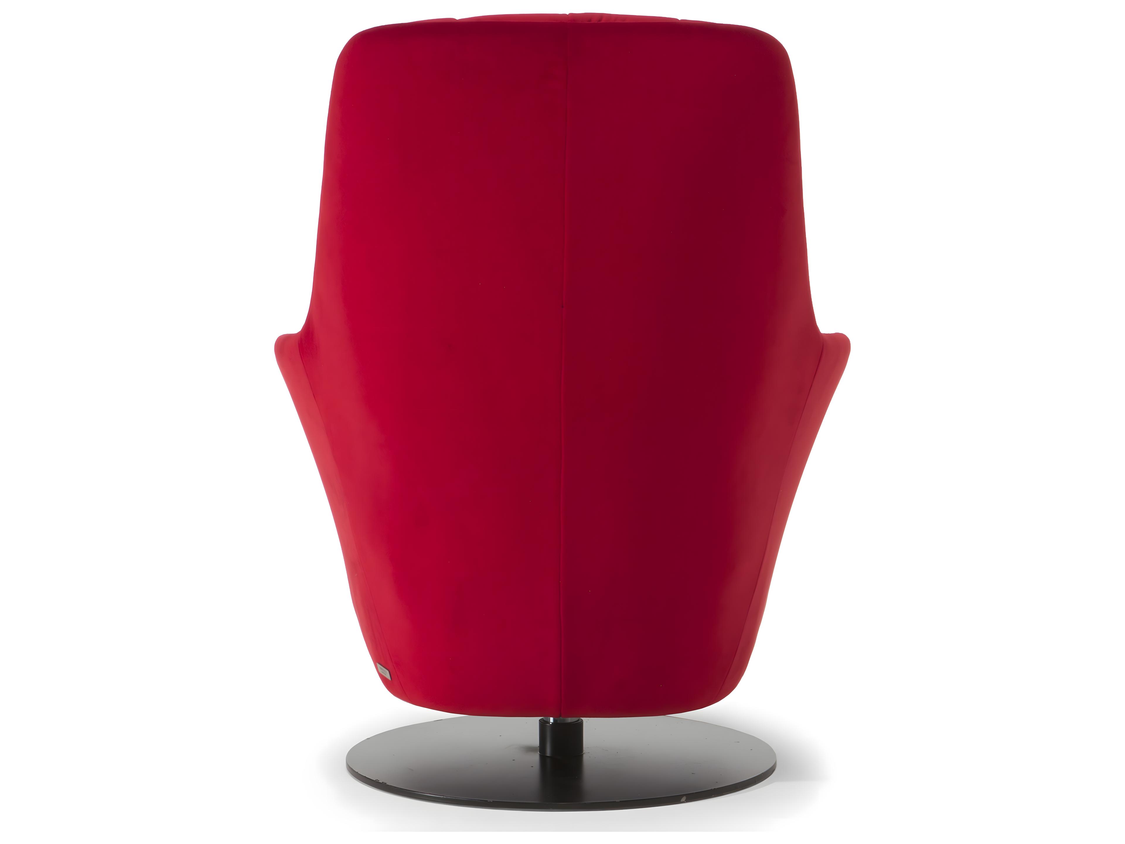 Natuzzi Editions Levante Queen Swivel Double Reclining Accent Chair