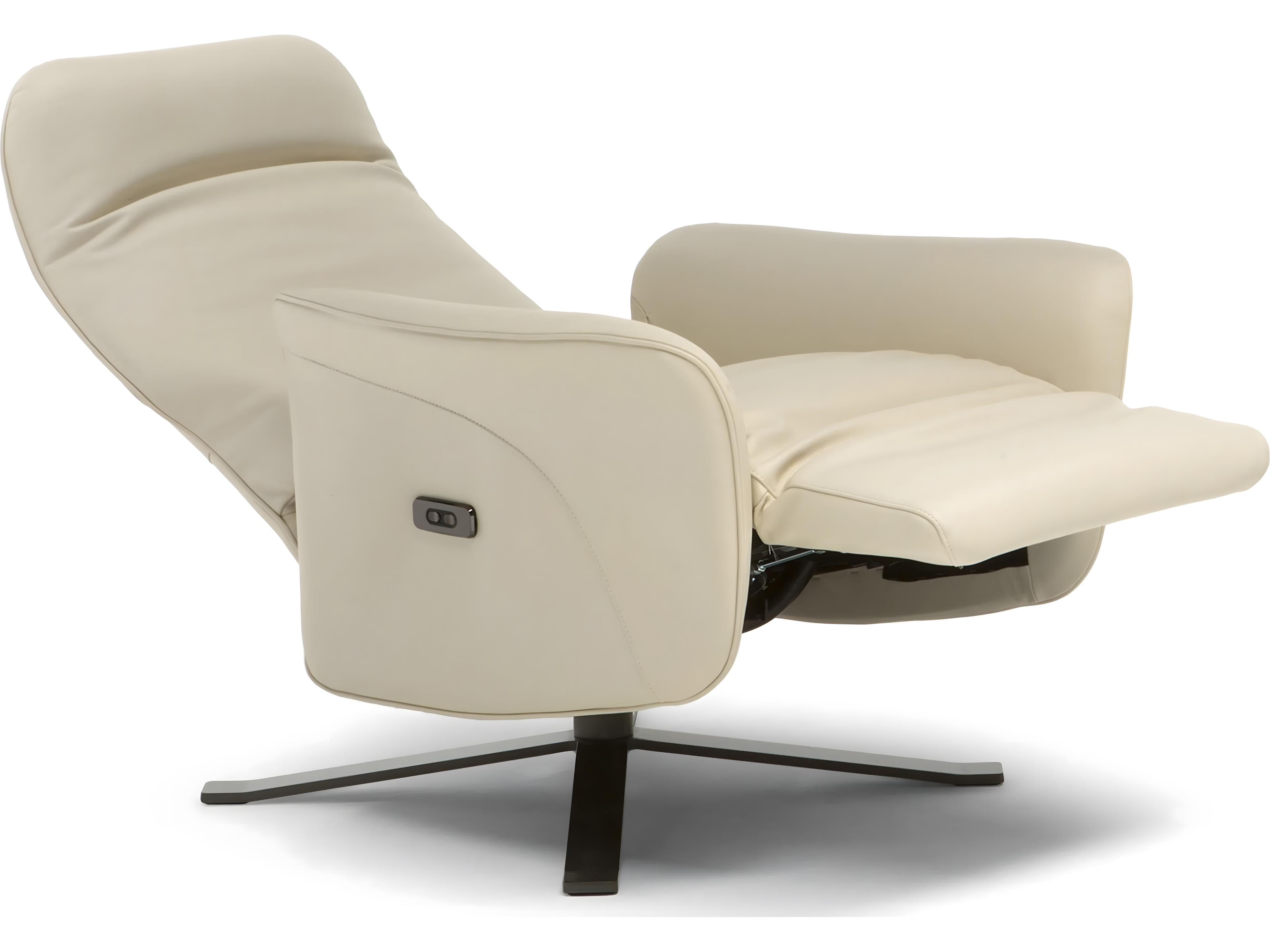 Natuzzi Editions Sidney Queen Swivel Armchair with Double Power Motion