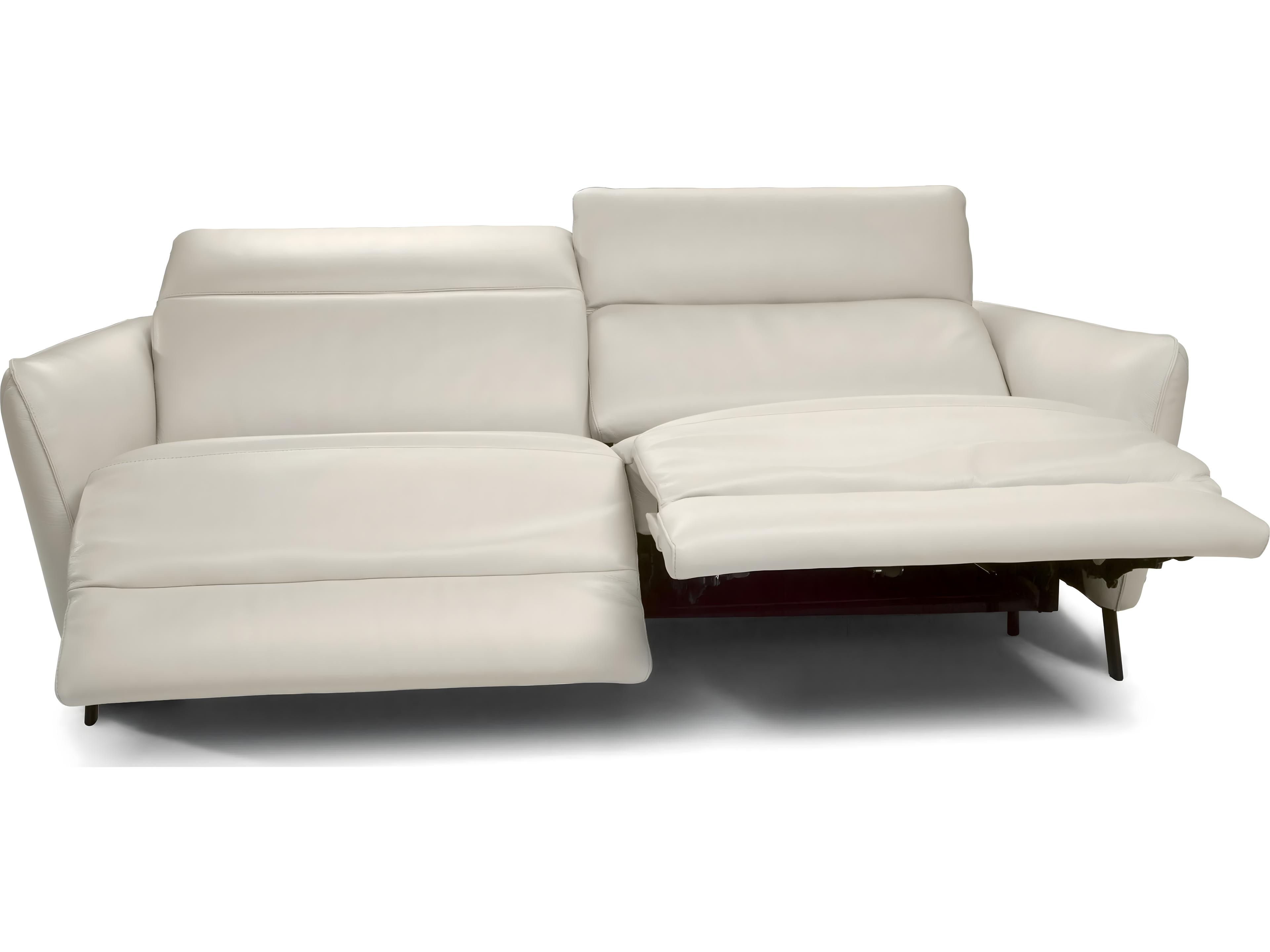 Natuzzi Editions Lima Loveseat and a Half Double Power Recliner