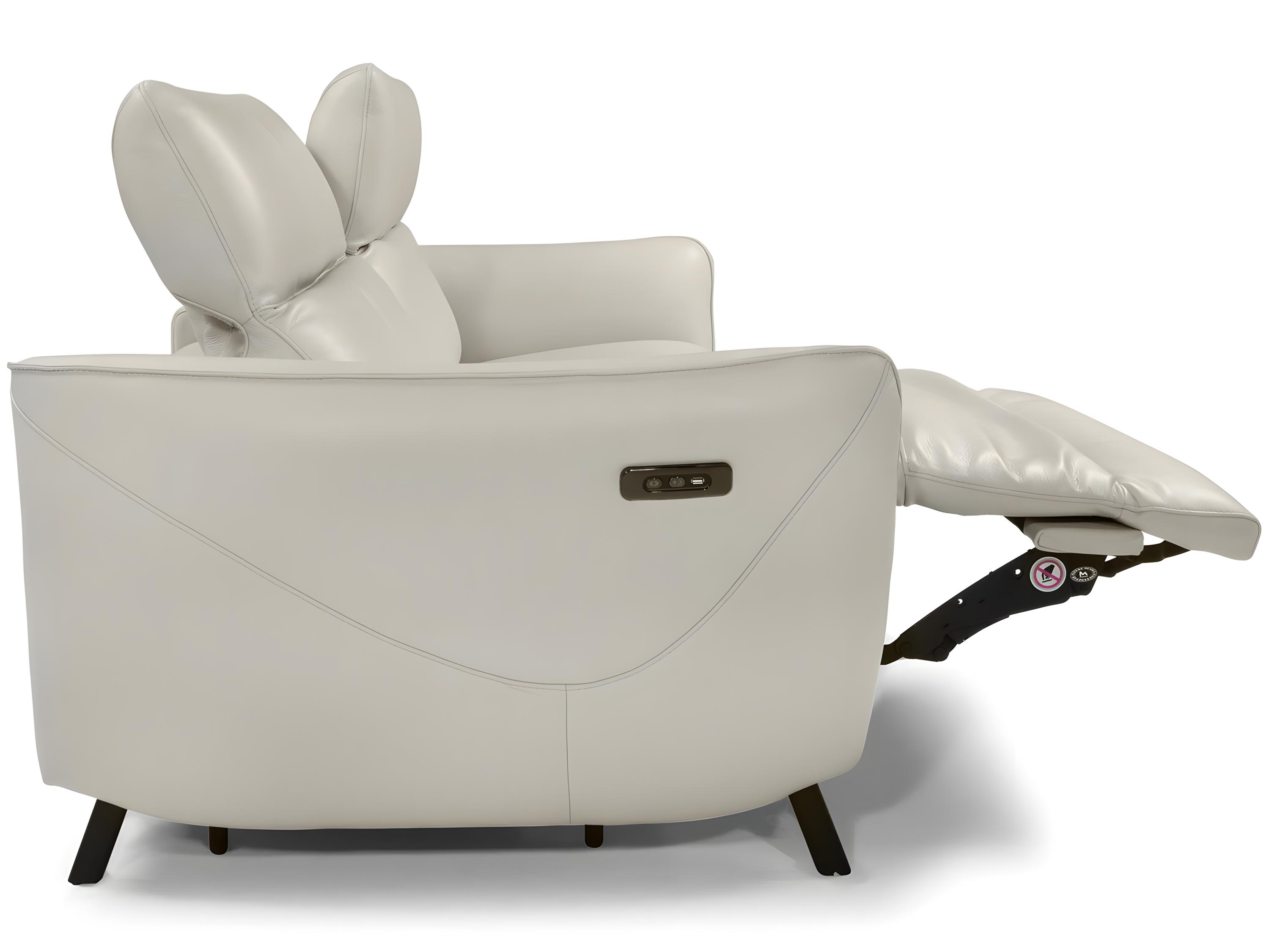 Natuzzi Editions Lima Sofa Double Power Recliner