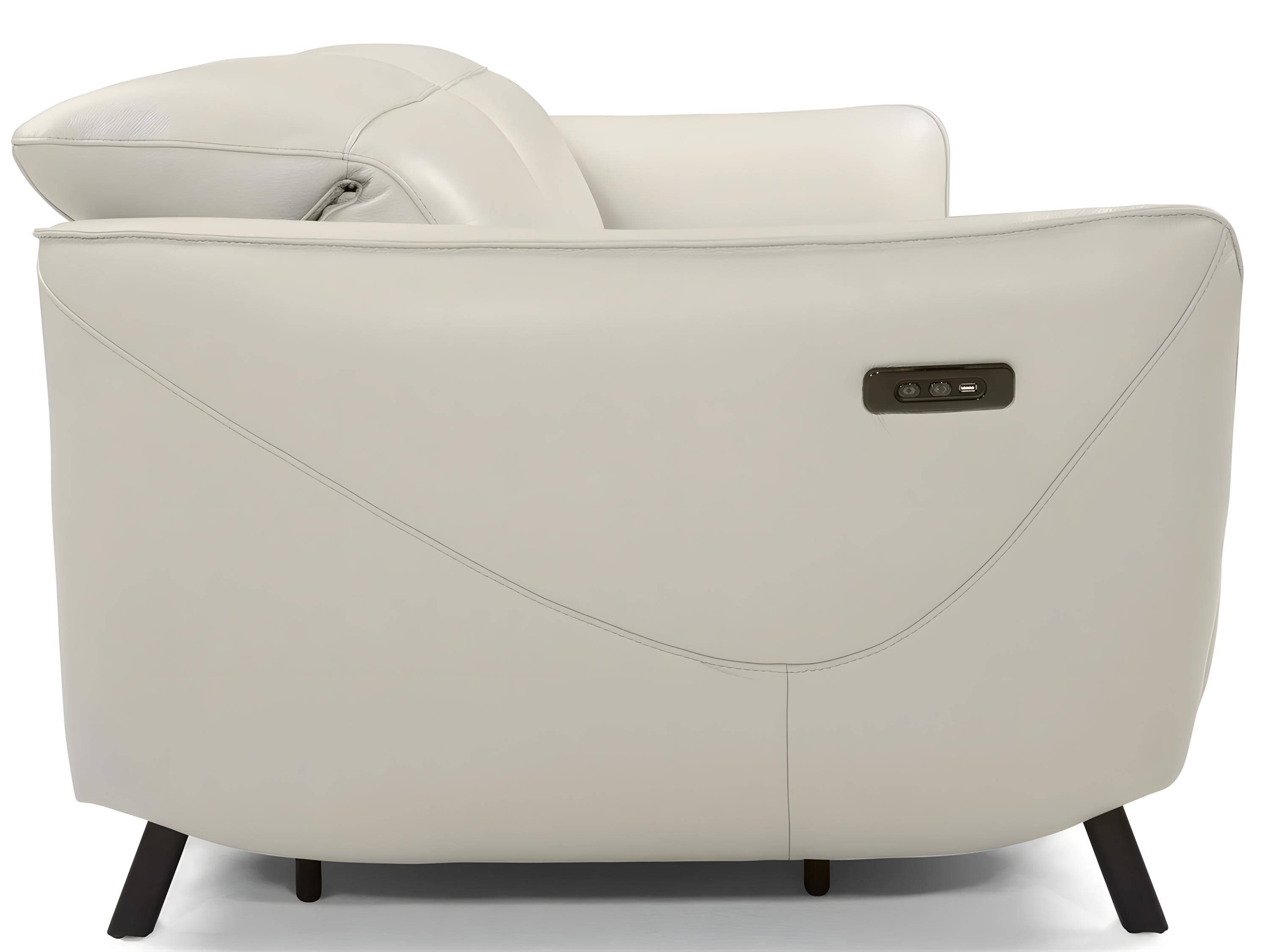 Natuzzi Editions Lima Sofa Double Power Recliner
