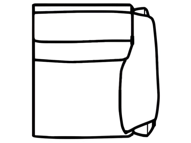 Natuzzi Editions Houston Right Arm Facing Chair and a Half