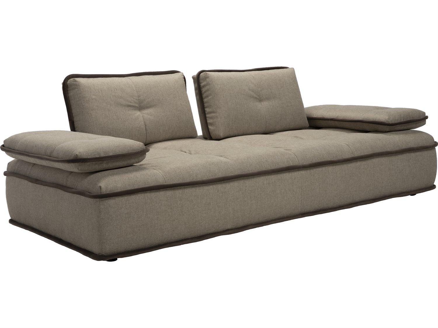 Natuzzi Editions Pixel Sofa with Adjustable Arms and Electronic Slide Back