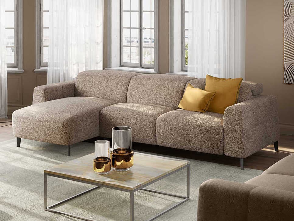 Natuzzi Editions Capri Upholstered Sectional Sofa