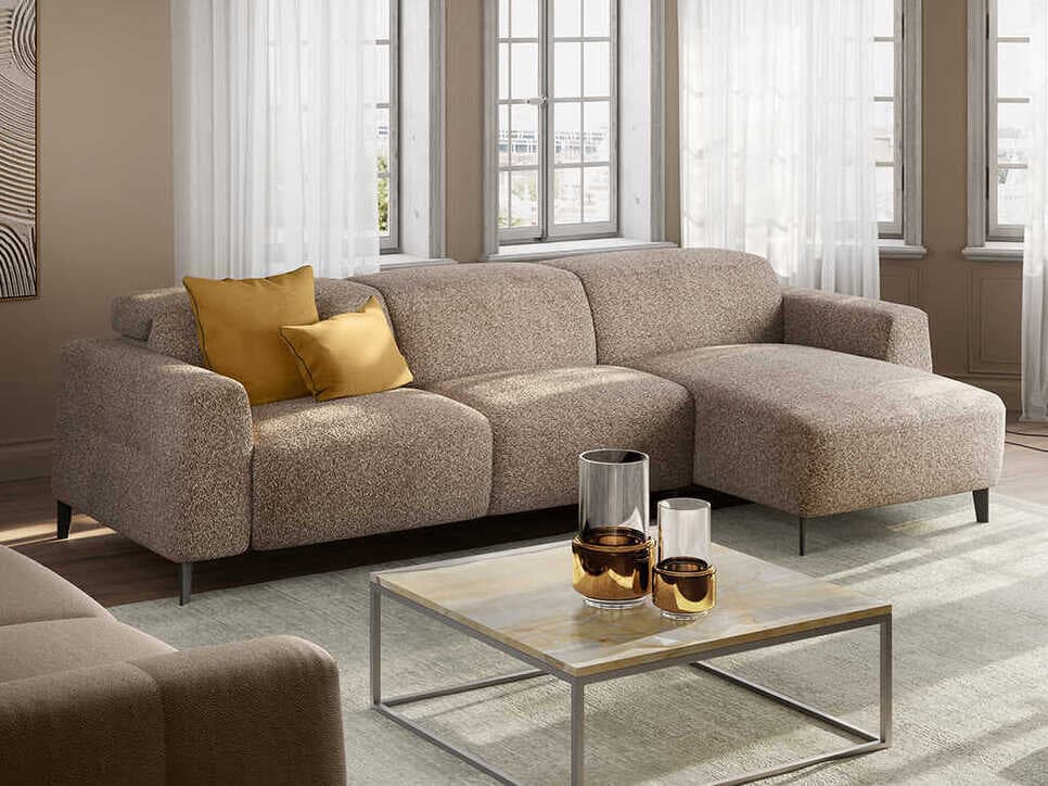Natuzzi Editions Capri Upholstered Sectional Sofa