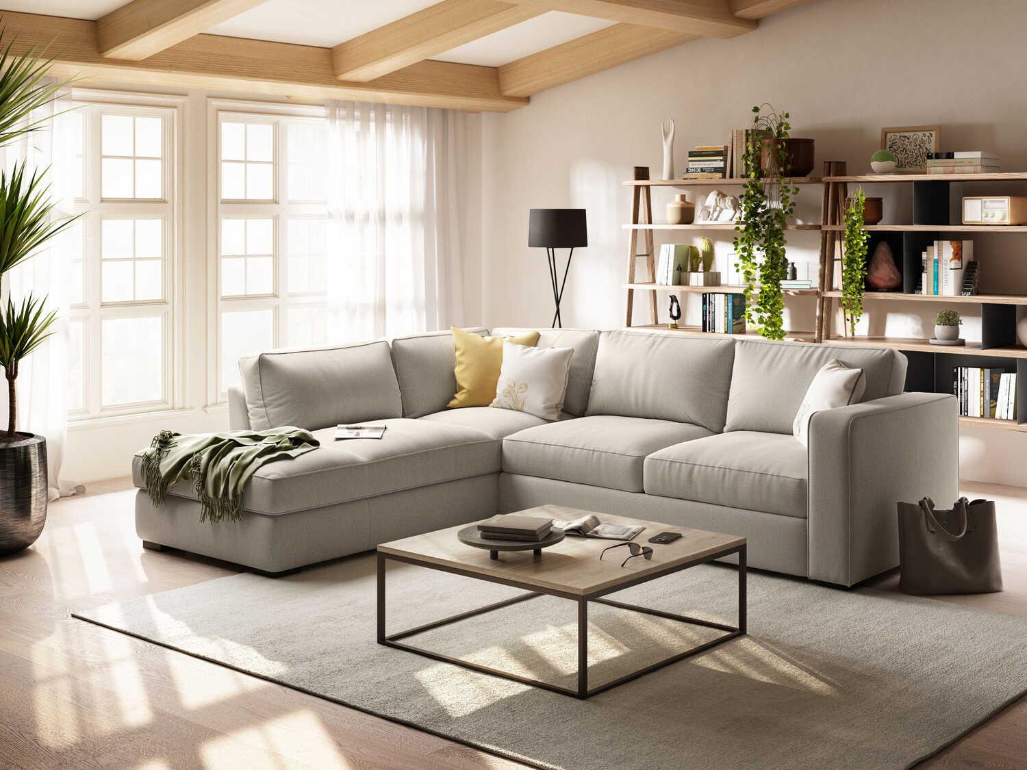 Natuzzi Editions Copenhagen Sectional Sofa