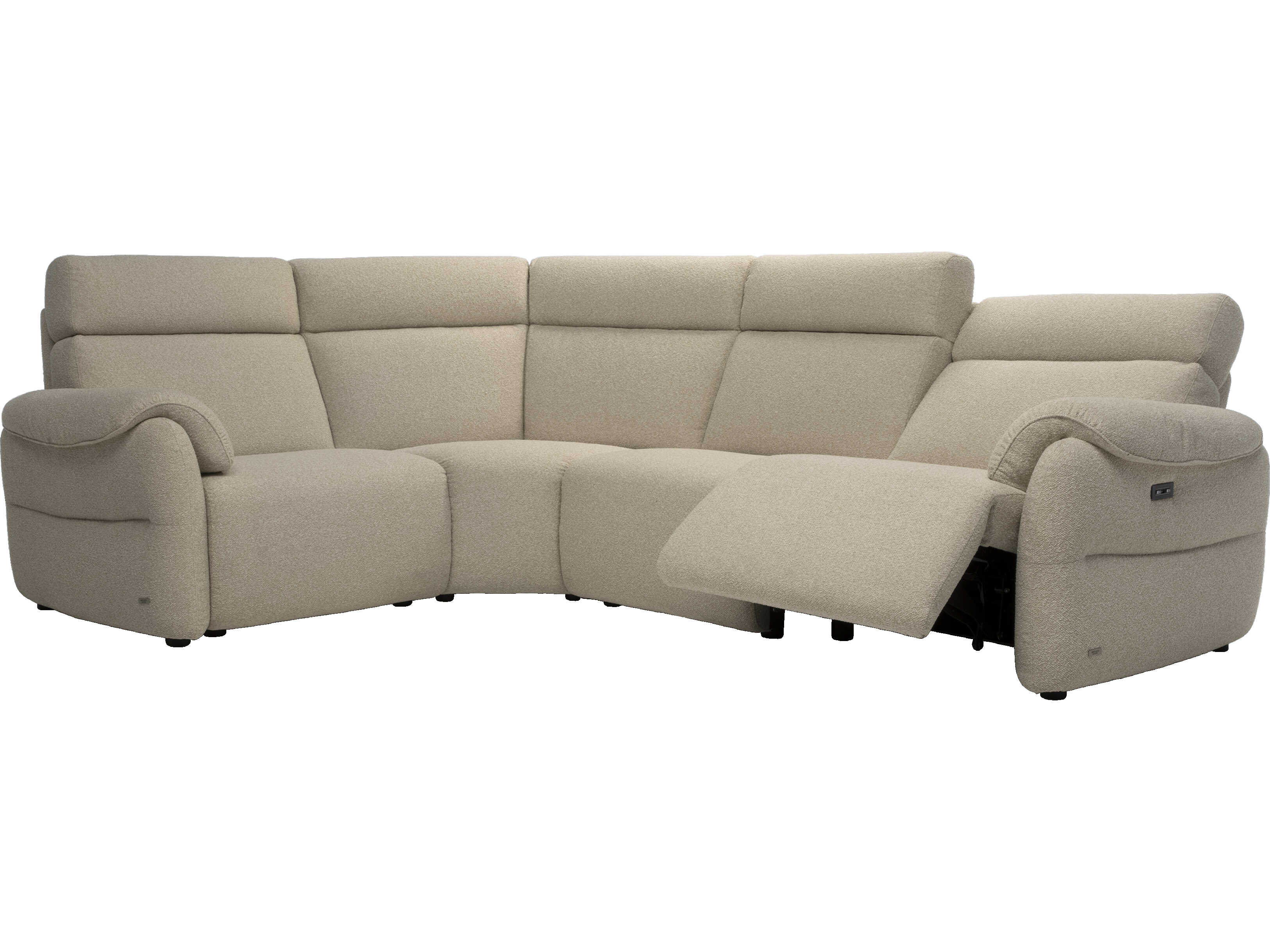 Natuzzi Editions Houston Upholstered Sectional Sofa