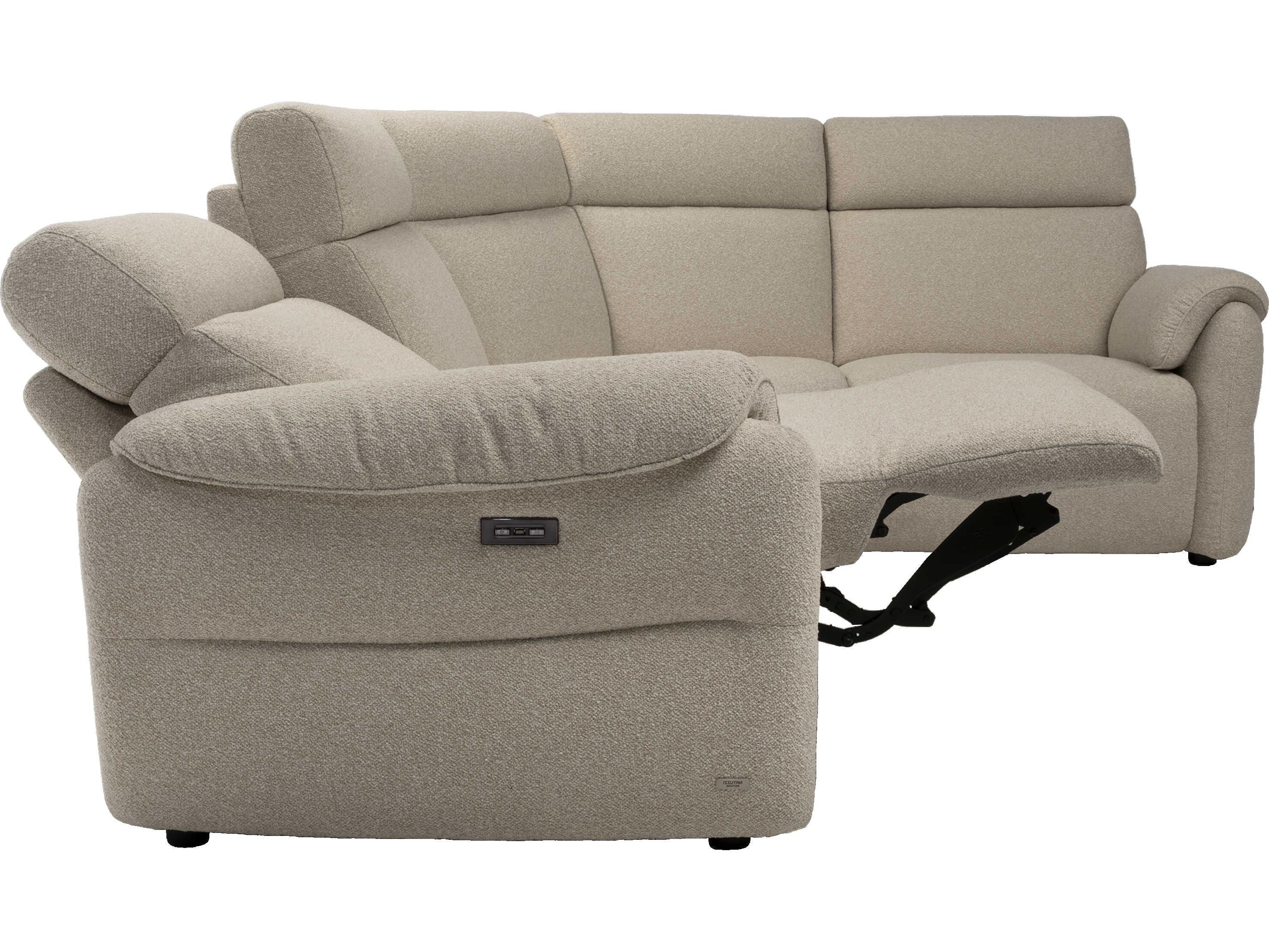Natuzzi Editions Houston Upholstered Sectional Sofa