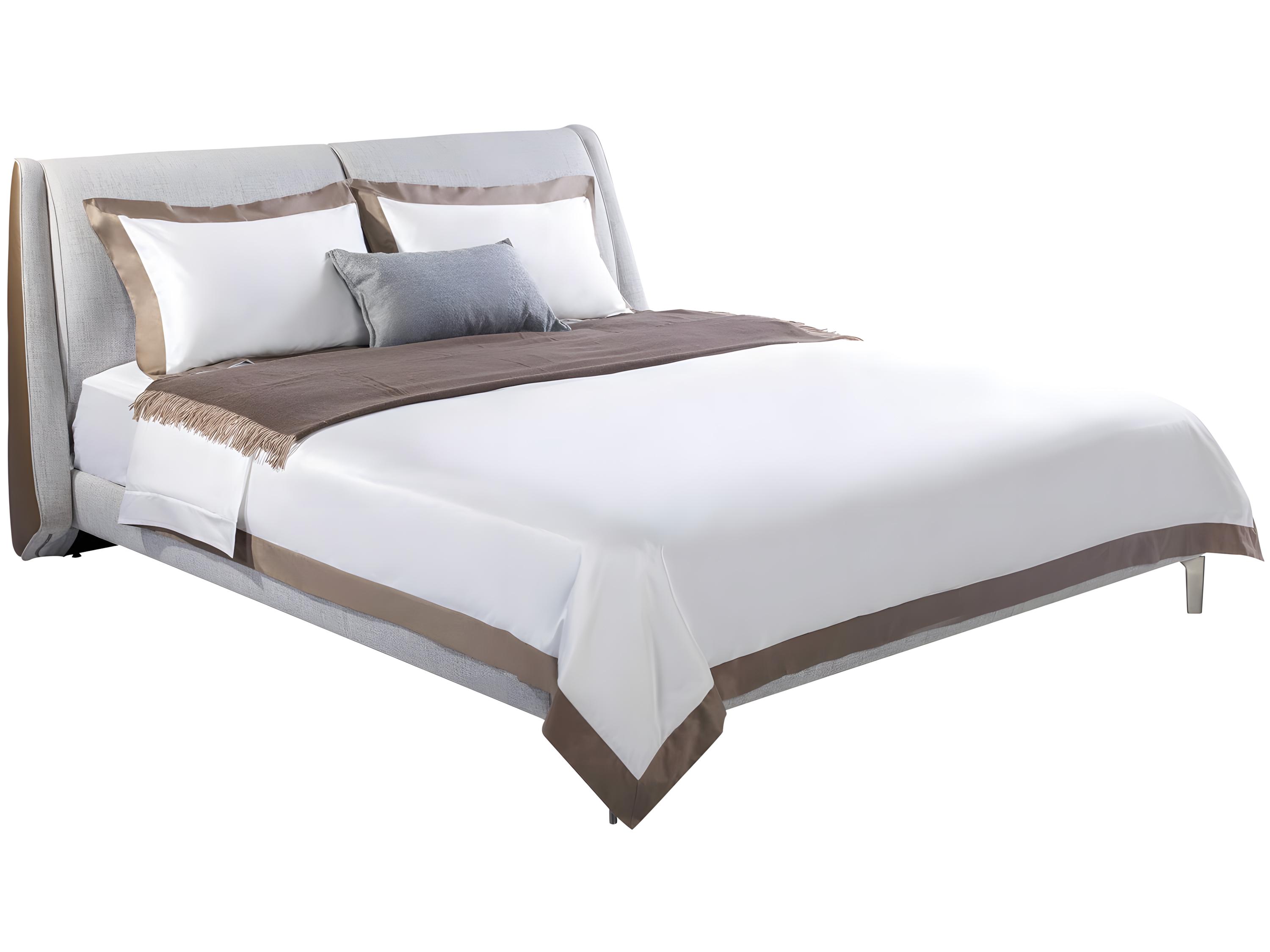 Natuzzi Editions Cuzco King Bed with Split Mesh