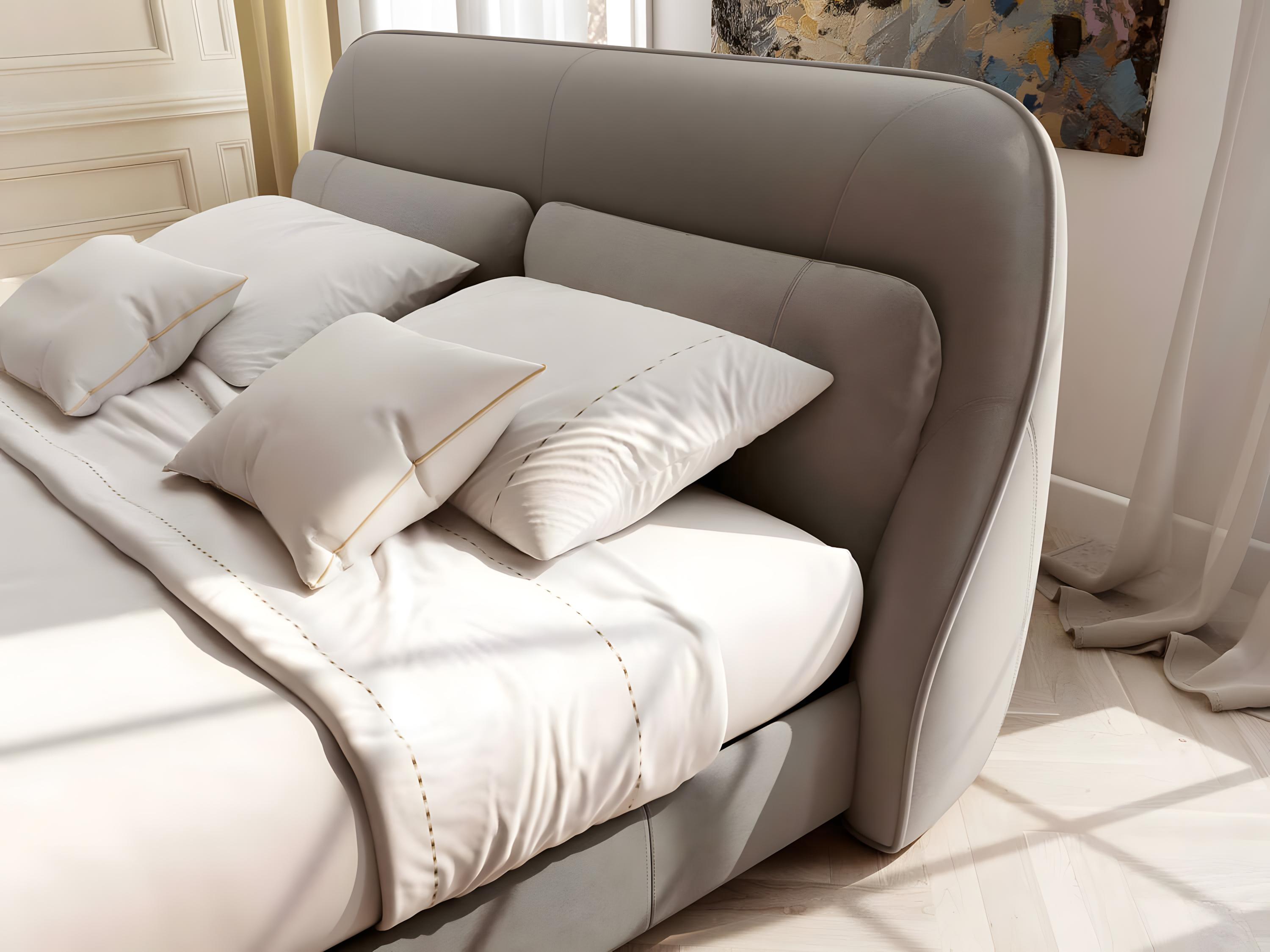 Natuzzi Editions Parigi Double Bed with Split Mesh