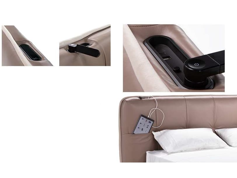 Natuzzi Editions Pixel King Bed with Split Mesh