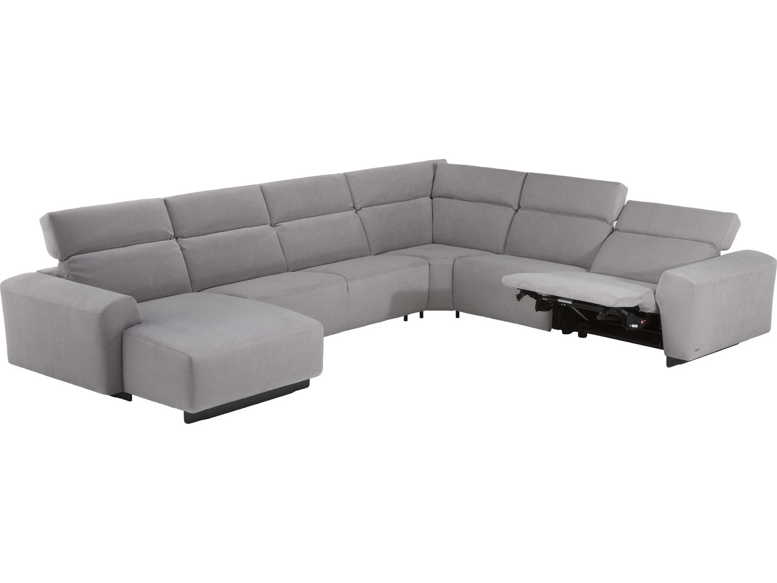 Natuzzi Editions Modus Upholstered Sectional Sofa