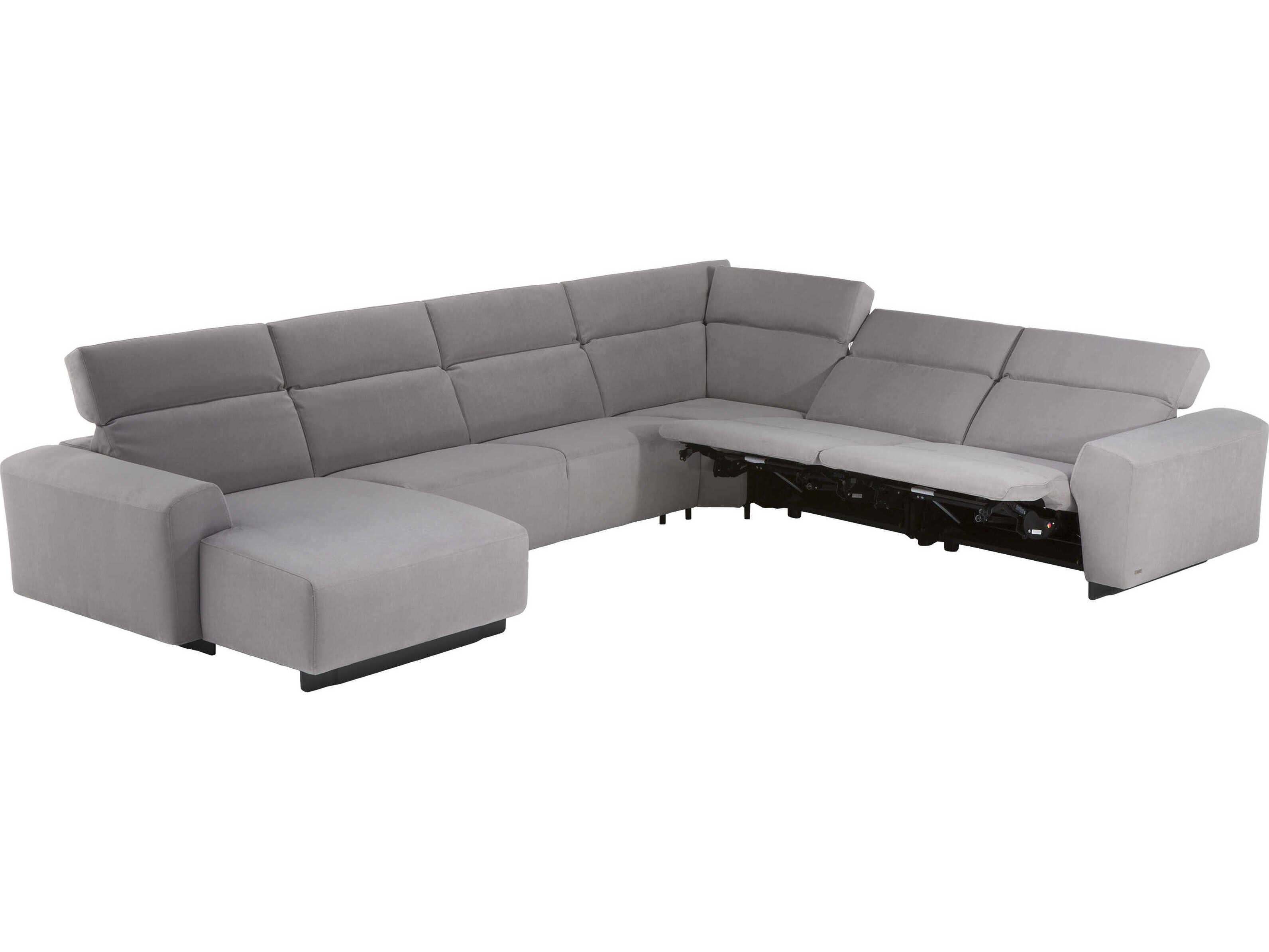 Natuzzi Editions Modus Upholstered Sectional Sofa