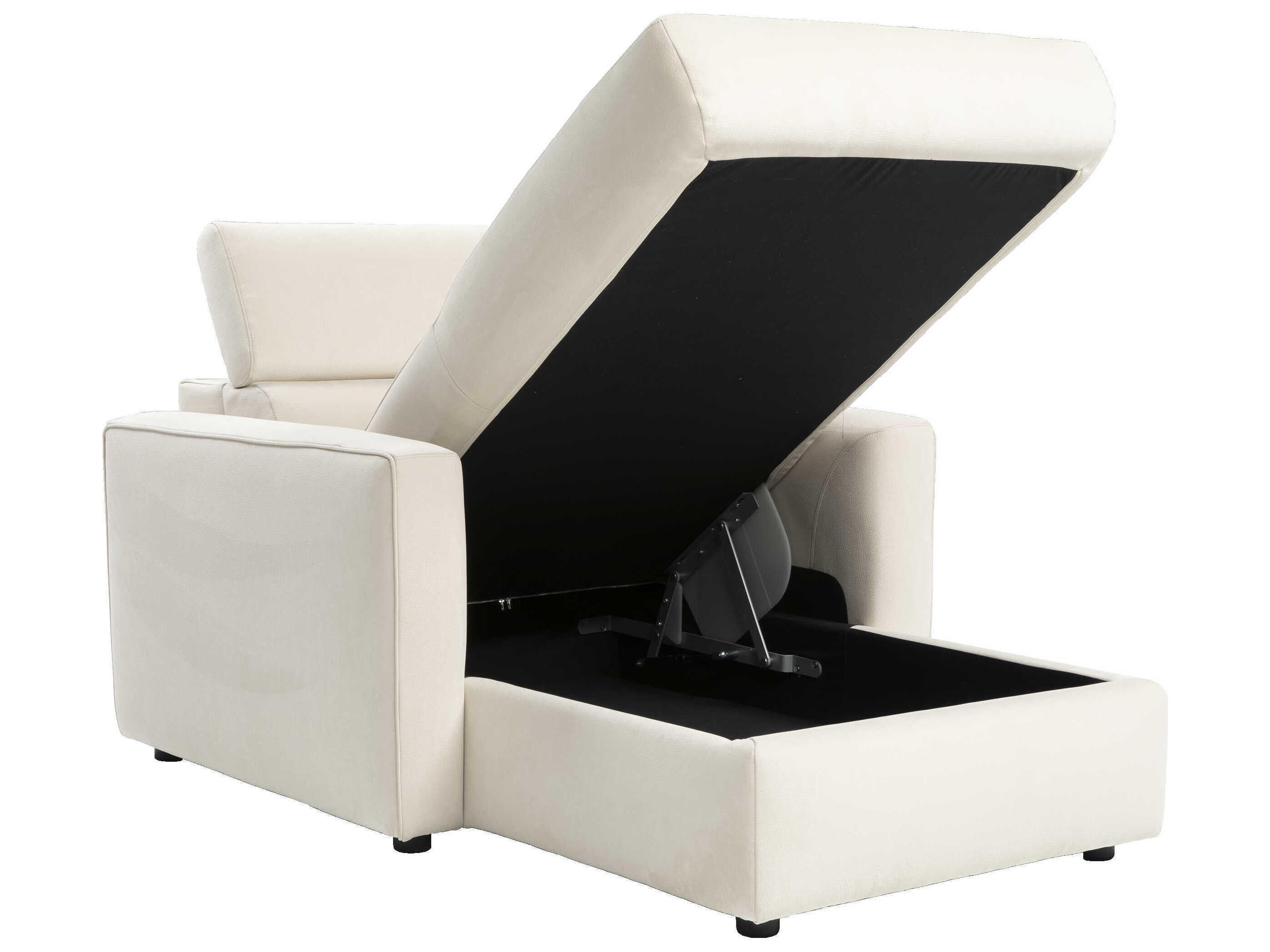 Natuzzi Editions Piacevole Leather Chaise