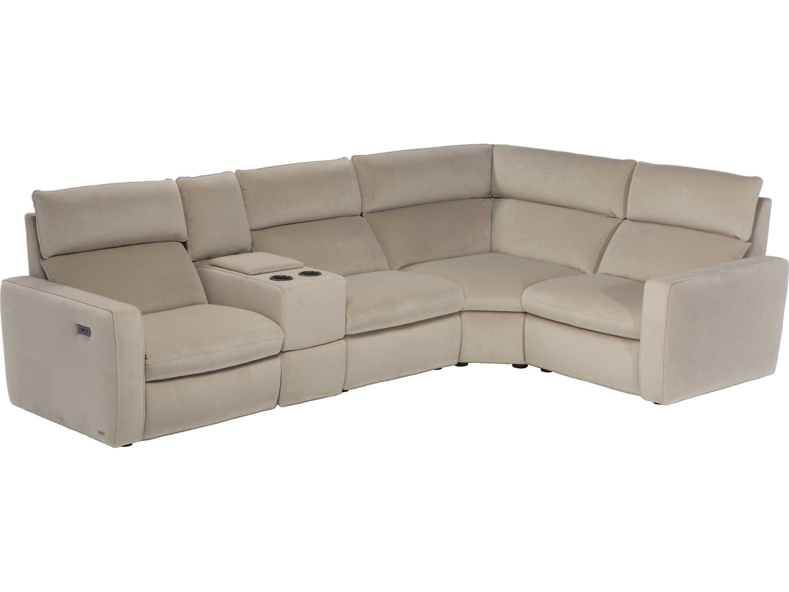 Natuzzi Editions Timoti Upholstered Sectional Sofa