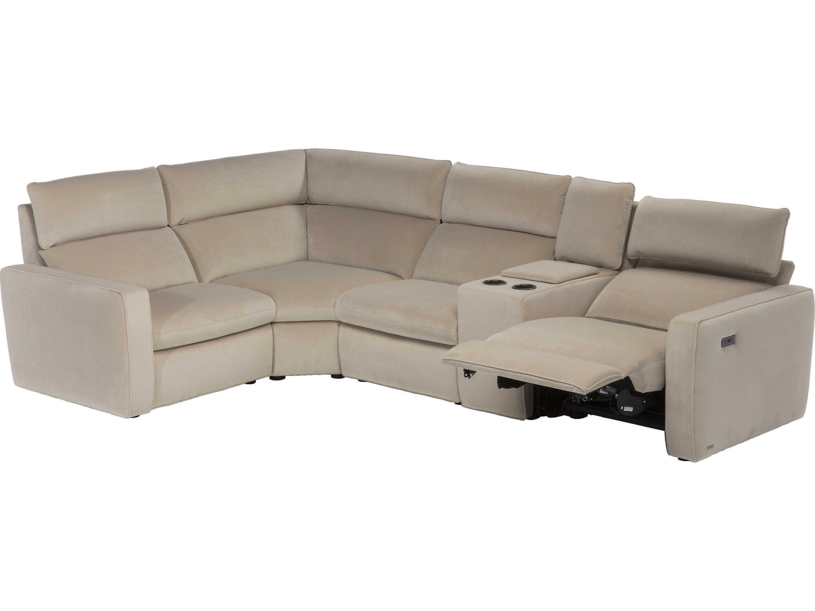 Natuzzi Editions Timoti Upholstered Sectional Sofa