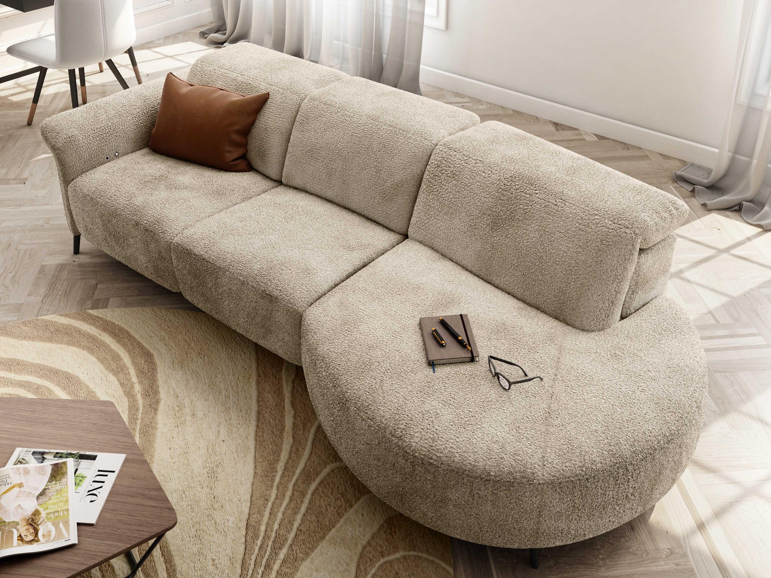 Natuzzi Editions Venezia Upholstered Sofa