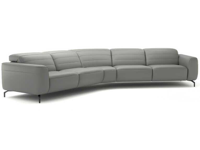 Natuzzi Editions Zenith Upholstered Sectional Sofa
