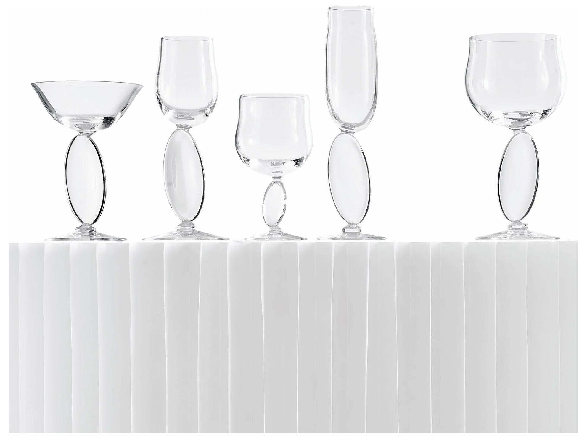 NUDE Omnia Drops Clear No:6 Glass Set of 2