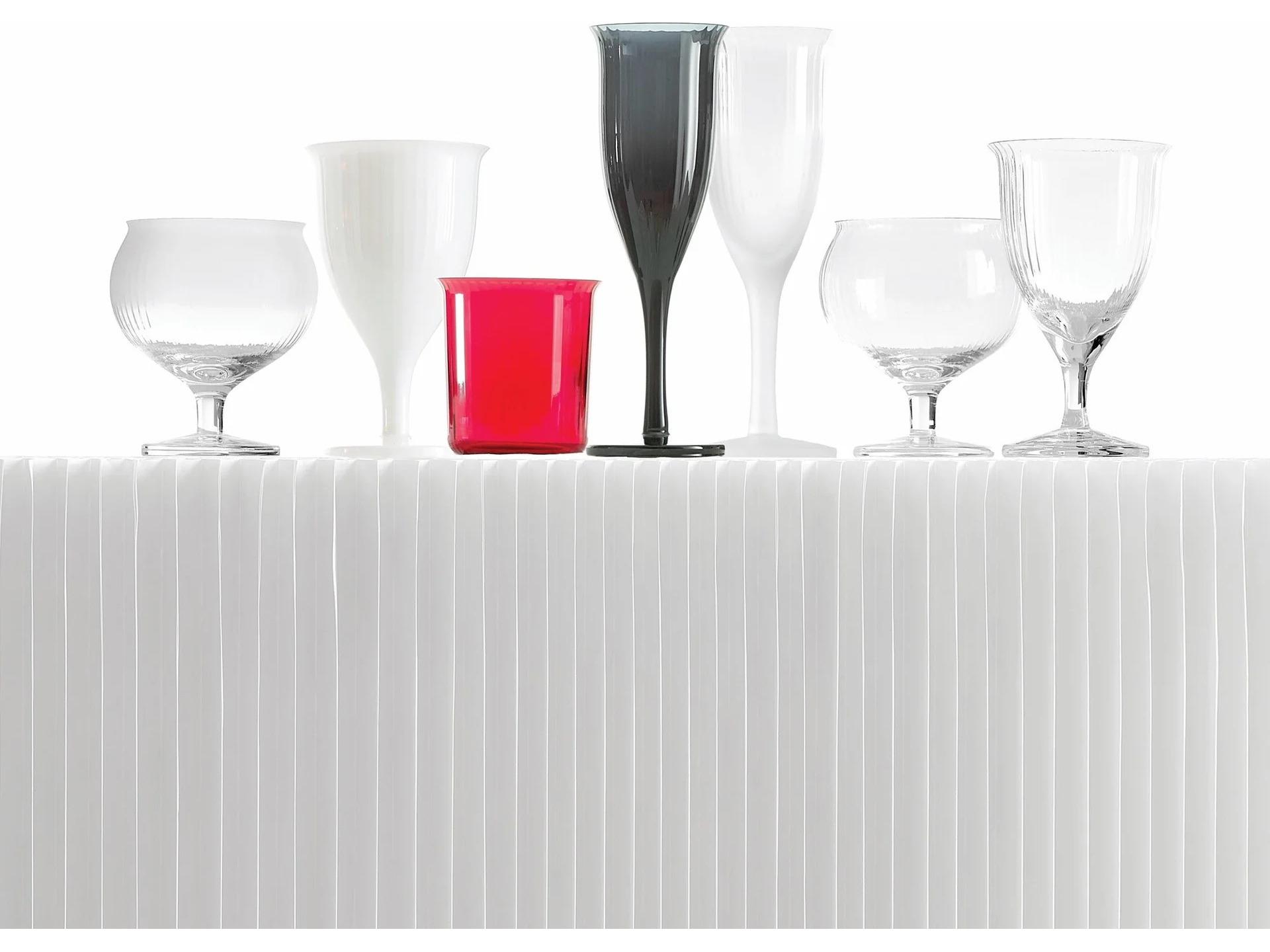 NUDE Omnia Bey Red Champagne Glass Set of 4