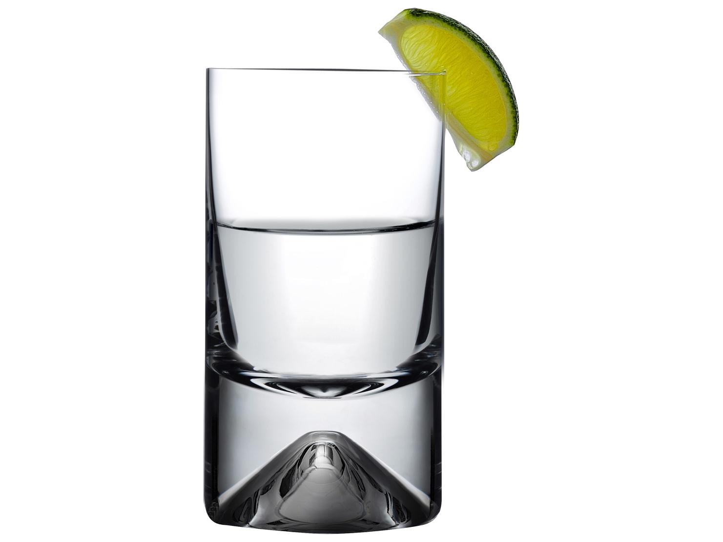 NUDE No. 9 Clear Low Ball Glass Set of 2