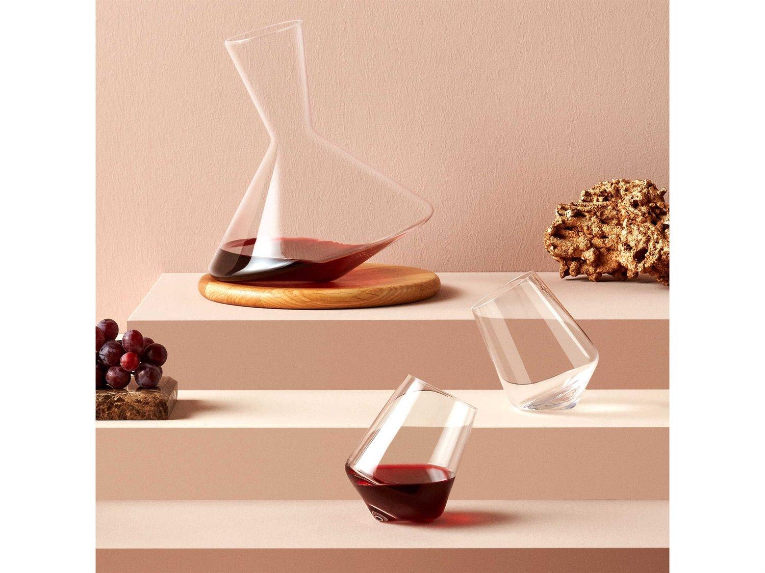 NUDE Balance Clear Wine Glass Set of 2