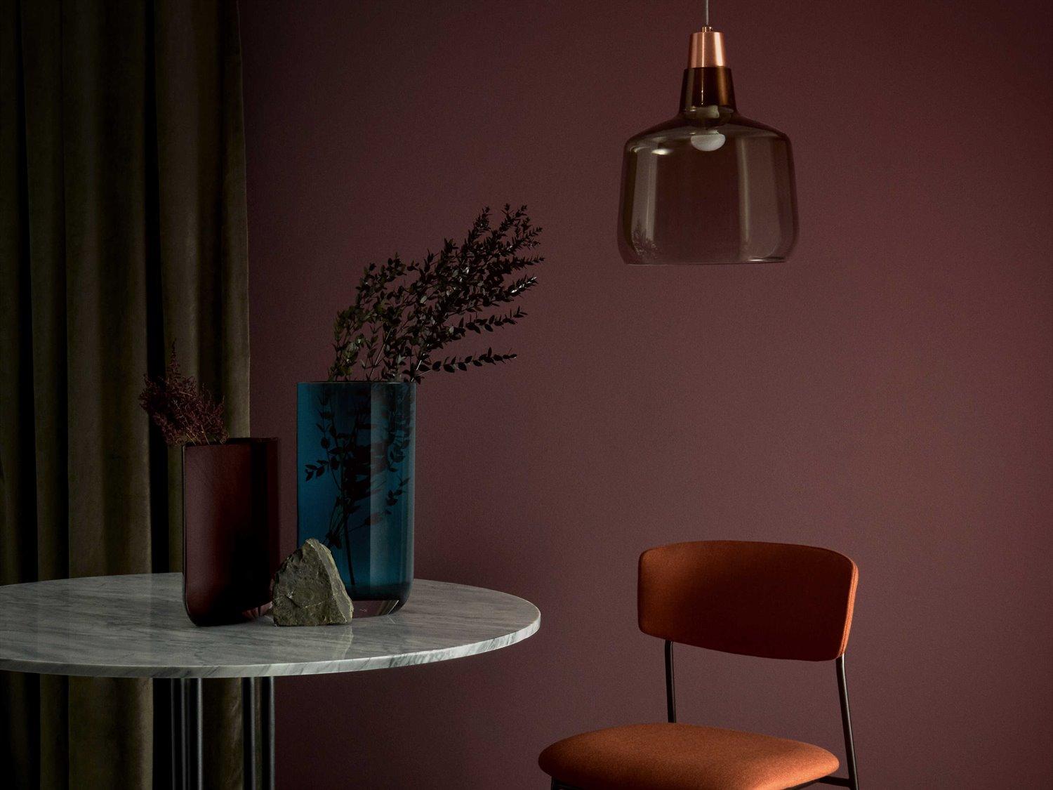 NUDE Mira Smoke Copper Dome Pendant