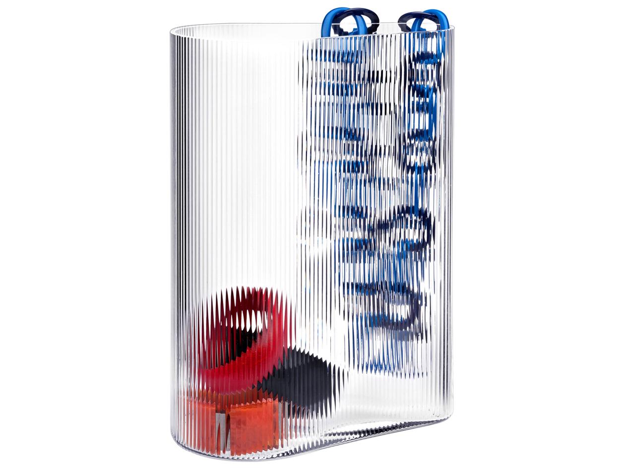 NUDE Mist Clear Short Vase