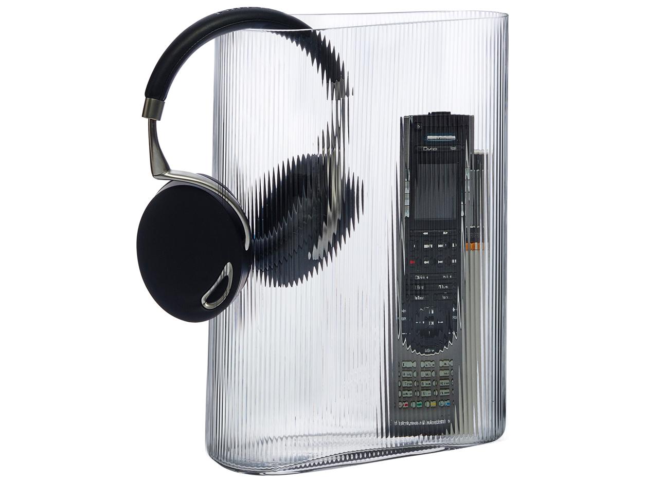 NUDE Mist Clear Short Vase