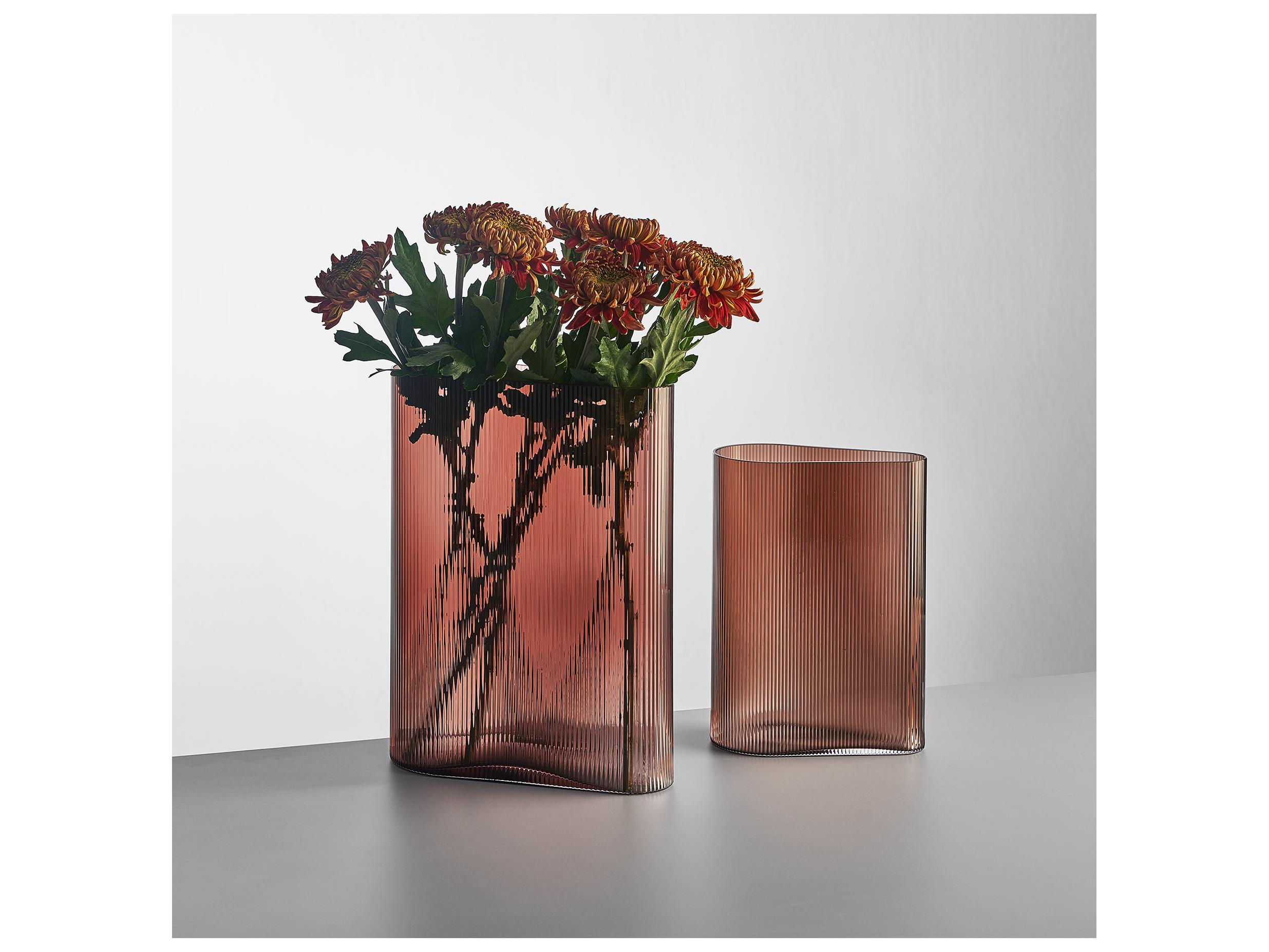 NUDE Mist Caramel Tall Vase