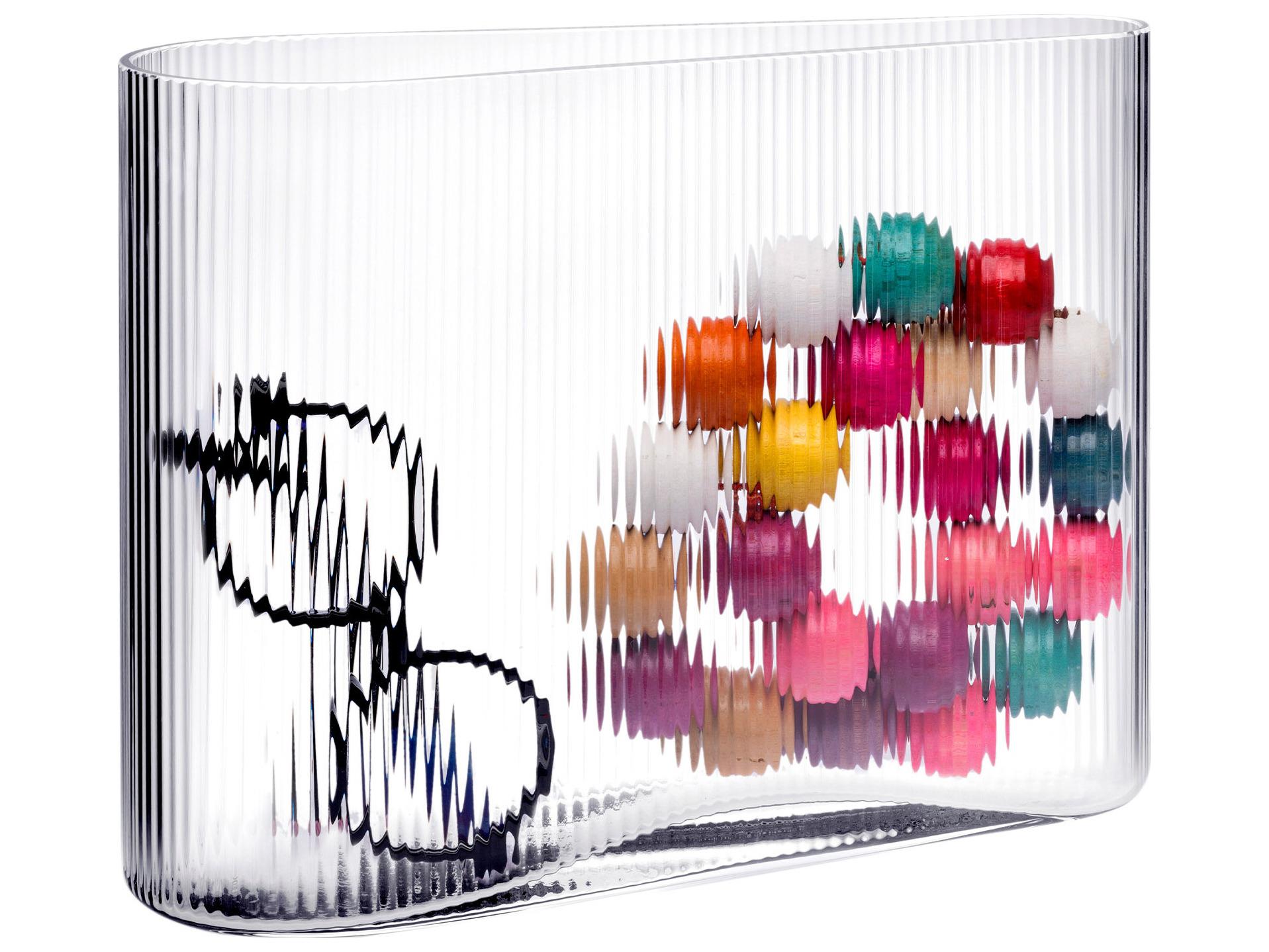 NUDE Mist Clear Wide Vase