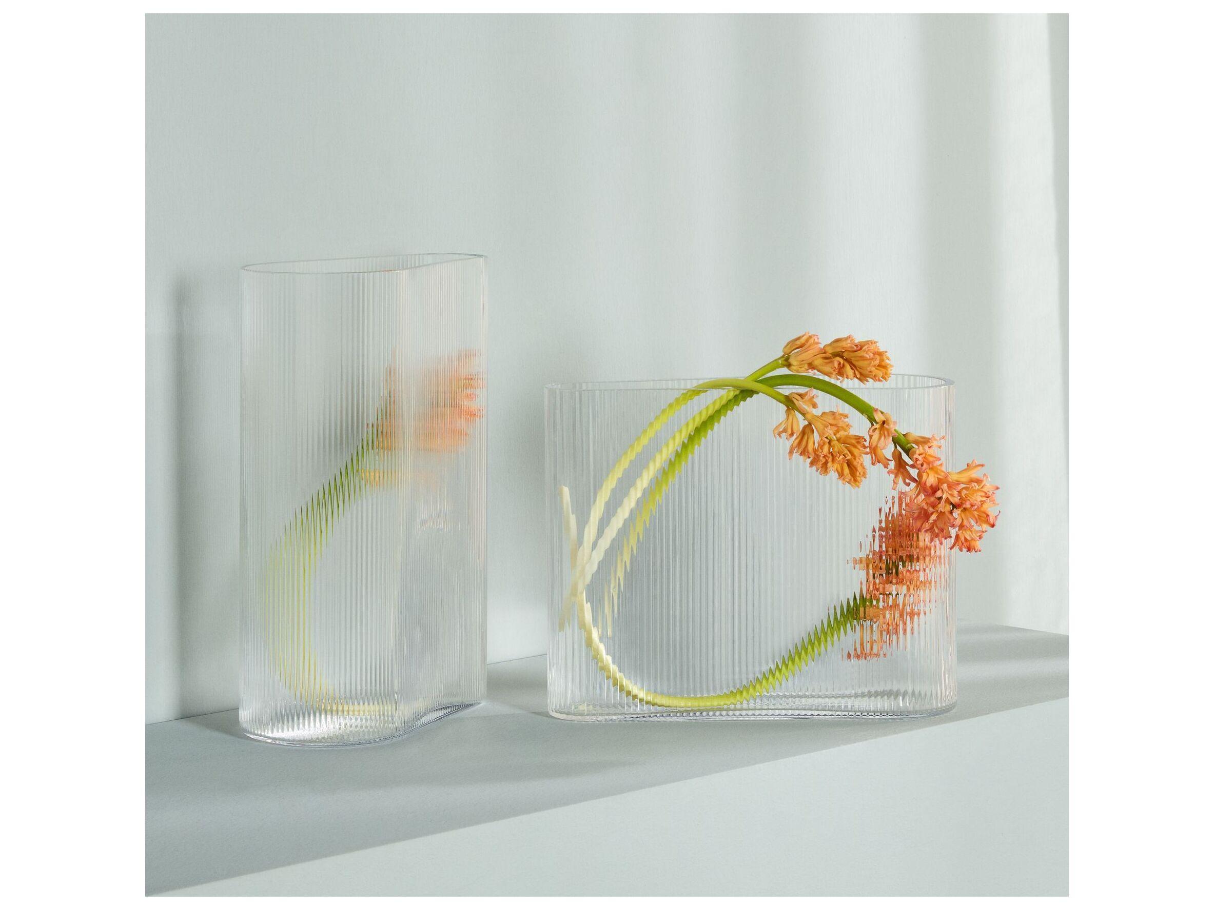 NUDE Mist Clear Wide Vase