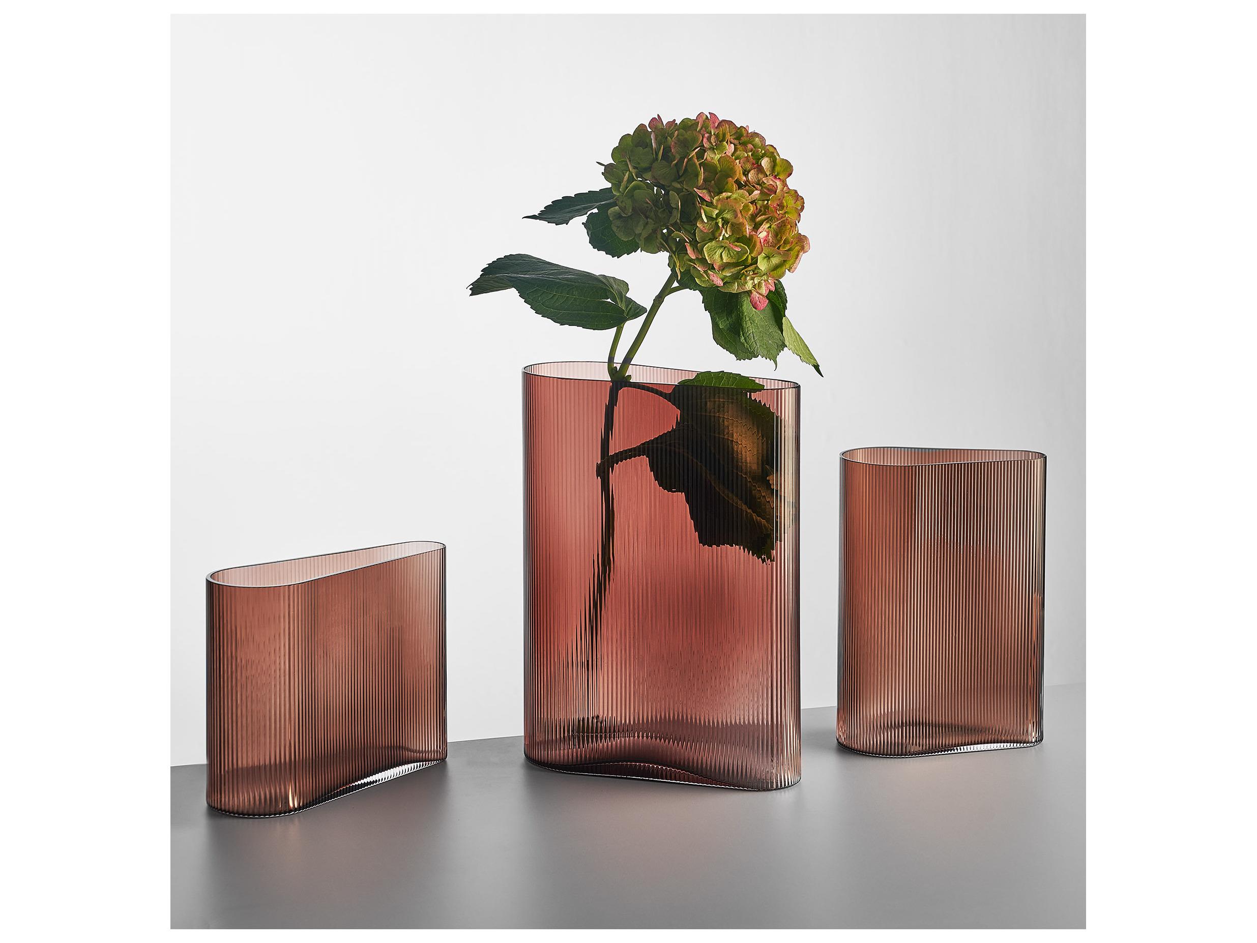 NUDE Mist Caramel Wide Vase