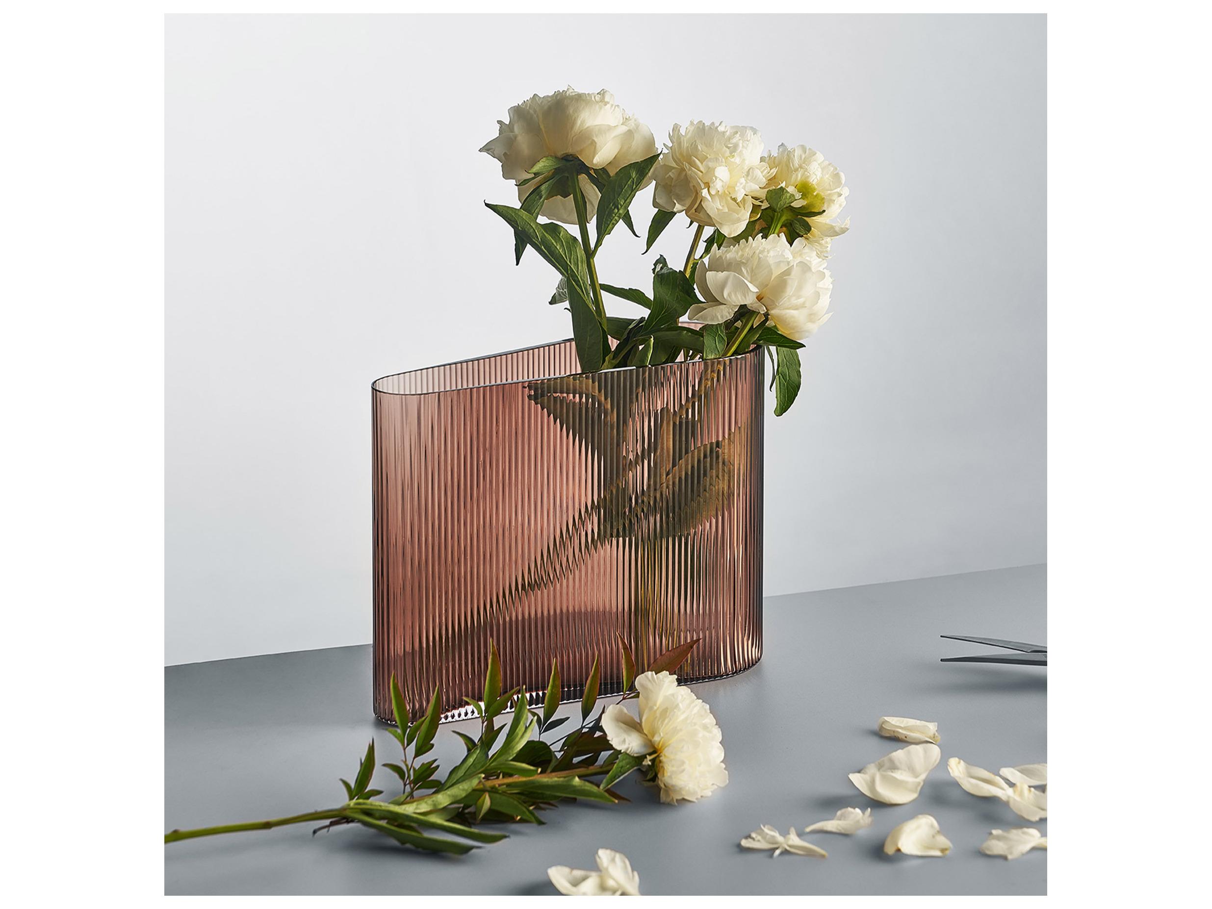 NUDE Mist Caramel Wide Vase