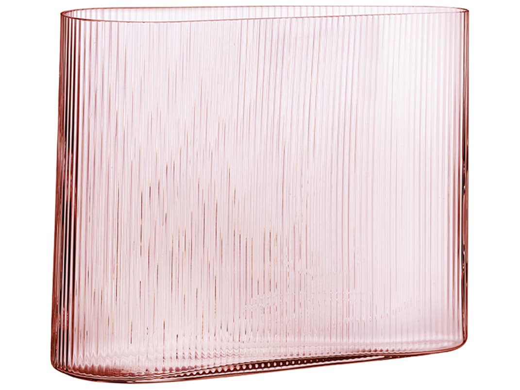 NUDE Mist Dusty Rose Wide Vase