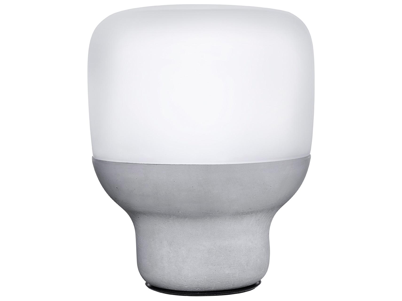 NUDE Smooth Opal White Table Lamp