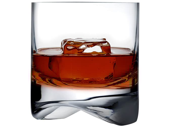 NUDE Arch Clear Whisky Glass Set of 2