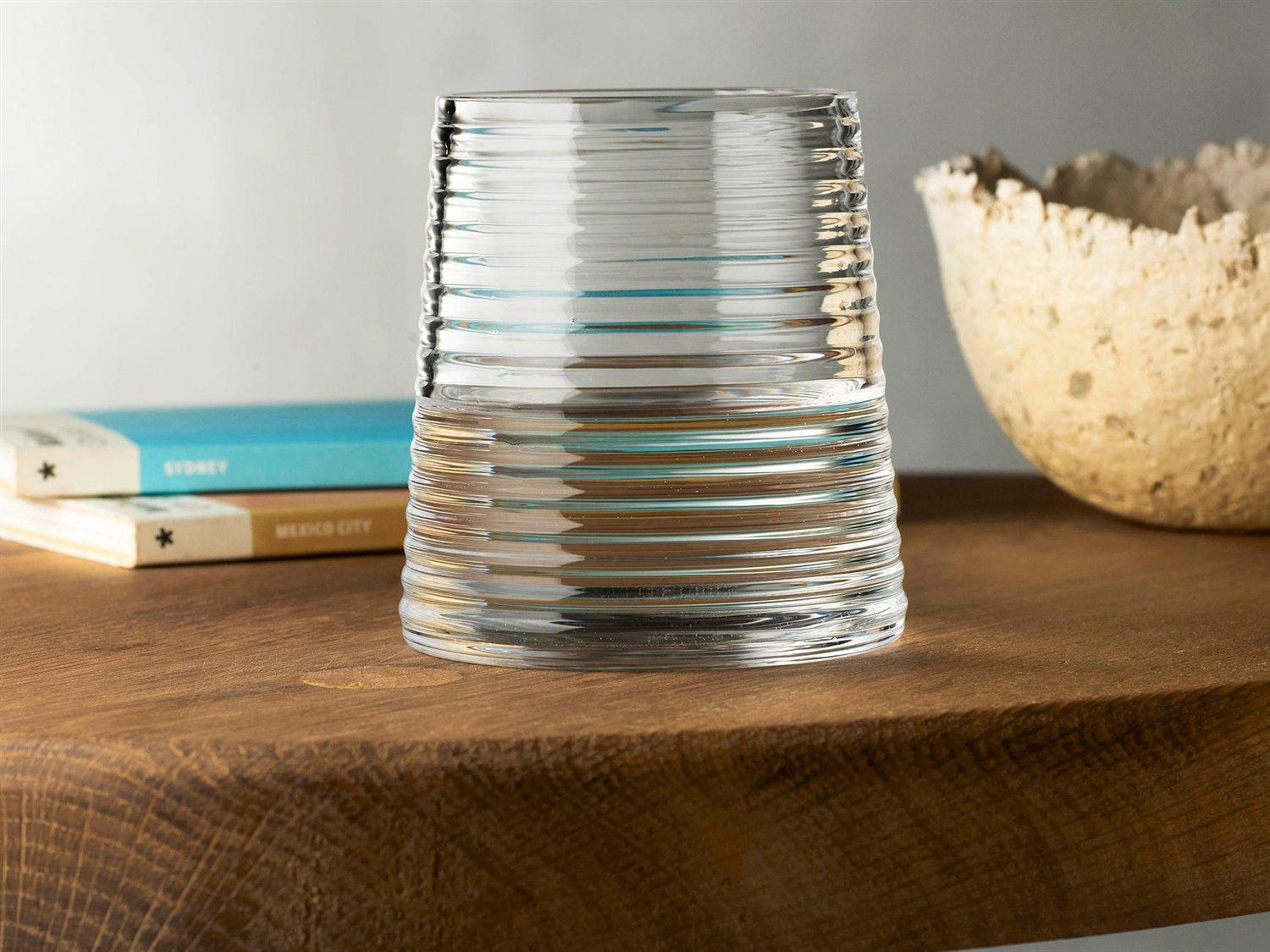 NUDE Poem Clear Water Glass Set of 2